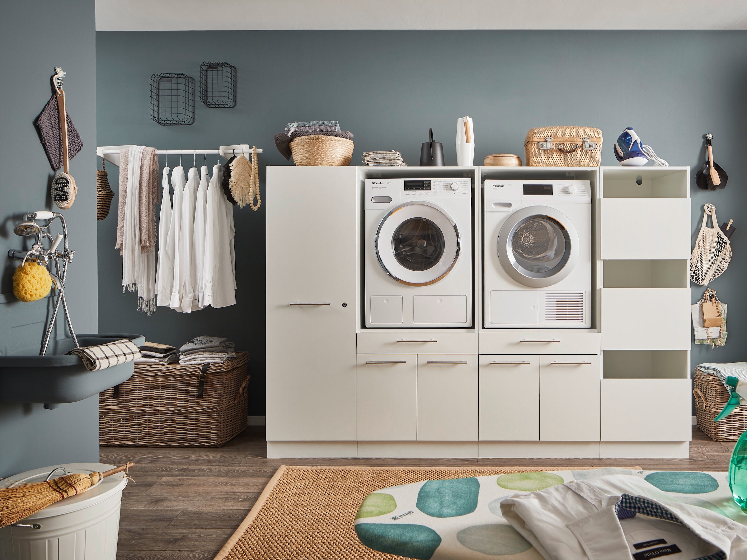 Laundreezy Mehrzweckschrank-Set "LAUNDREEZY LDSK14" günstig online kaufen