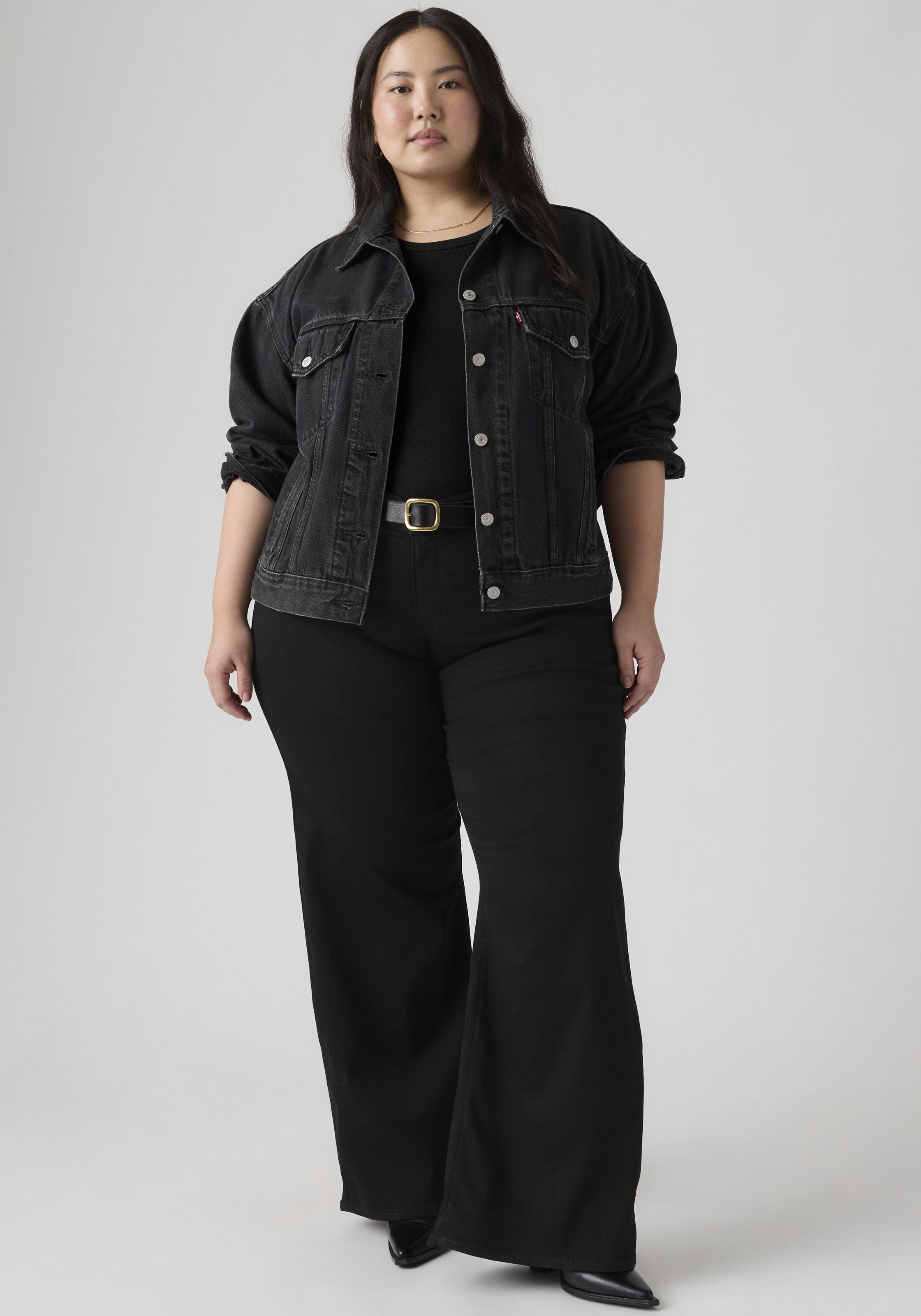 Levis Plus Weite Jeans "PL 318 SHAPING WIDE LEG" im Five-Pocket Style günstig online kaufen