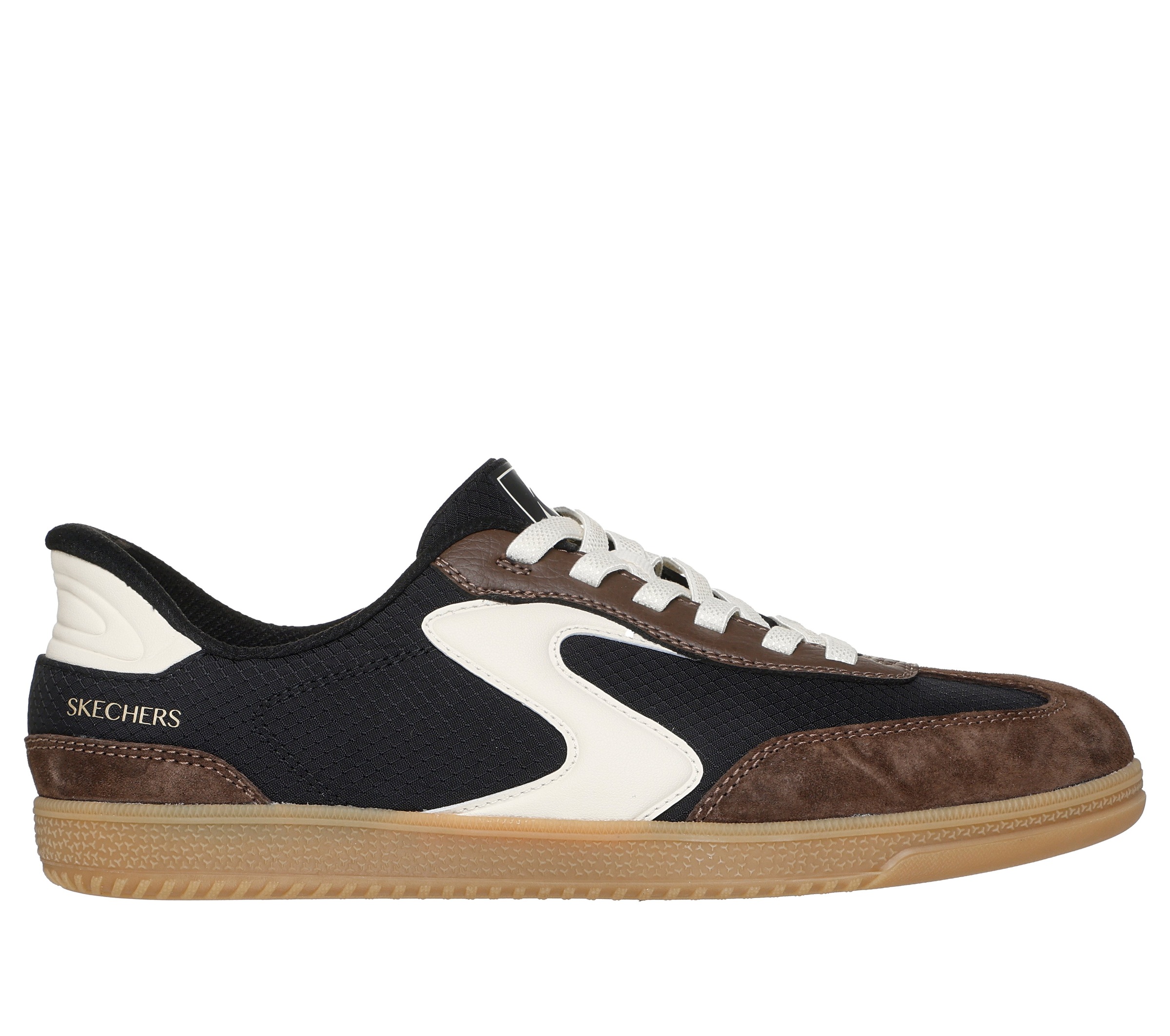 Skechers Slip-On Sneaker »HOTSHOT-EVERYDAY EASE«, Retro Sneaker, Schnürschuh mit Slip-ins