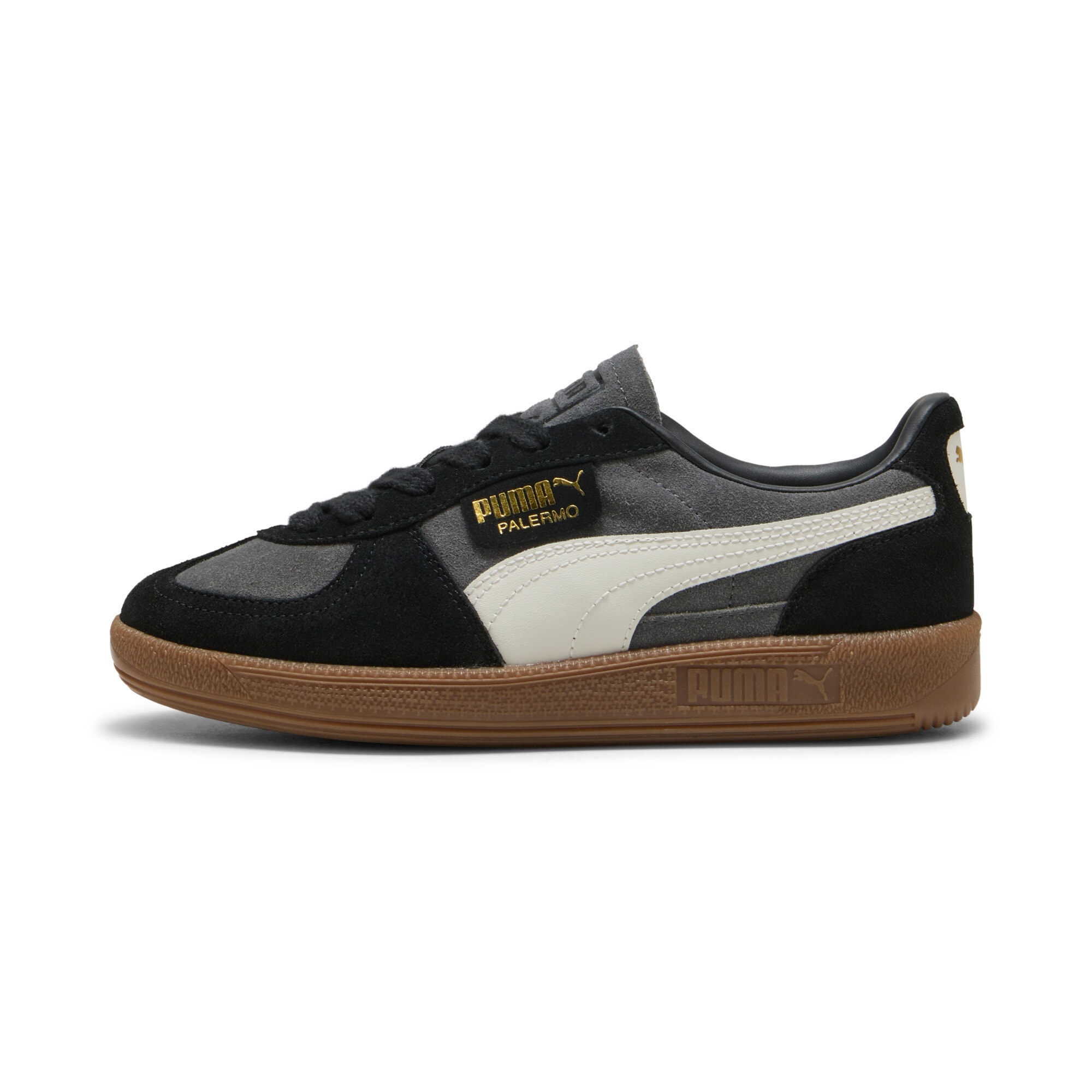 PUMA Sneaker »PALERMO JR«  niedrige Schuhhöhe, mit Schnürung, nicht herausnehmbare Innensohle