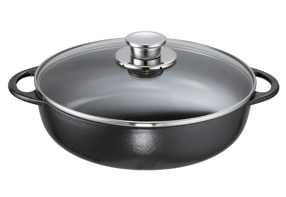 SCHULTE-UFER Bratpfanne "Rustika" Gusseisen 1 Stk. tlg. Induktion günstig online kaufen