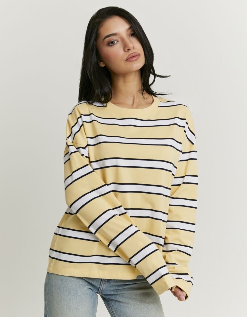 Tally Weijl Langarmshirt "STSCOBERLA" Baumwolle günstig online kaufen