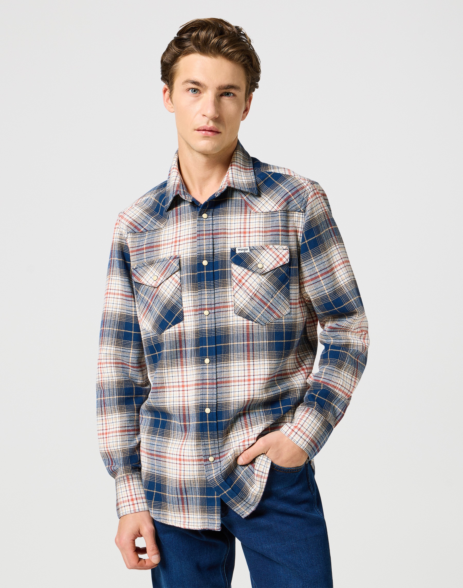 Wrangler Marškiniai ilgomis rankovėmis »WESTERN...