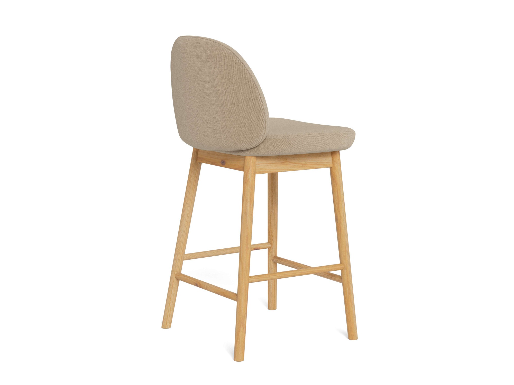 ACTONA GROUP Barhocker »Sophia« Set, 2 Stk. tlg. Barhocker, Eiche matt lack., Fußstütze