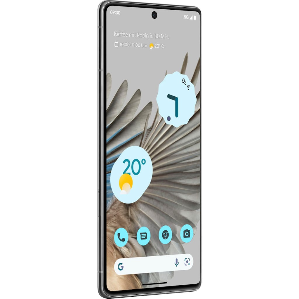 Google Smartphone »Pixel 7 Pro«, Snow, 17,02 cm/6,7 Zoll, 128 GB Speicherplatz, 50 MP Kamera