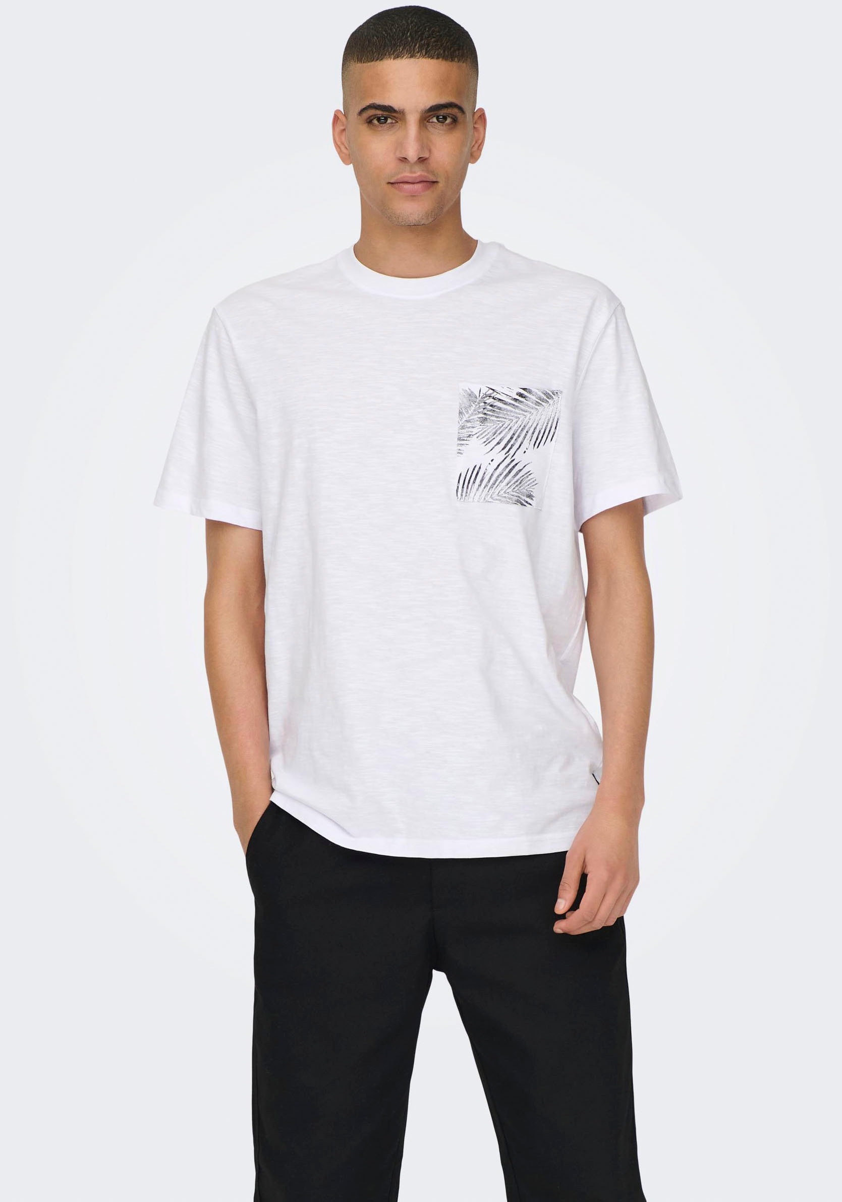 | bestellen BAUR tlg.), Garcia mit T-Shirt, (1 ▷ Brusttasche