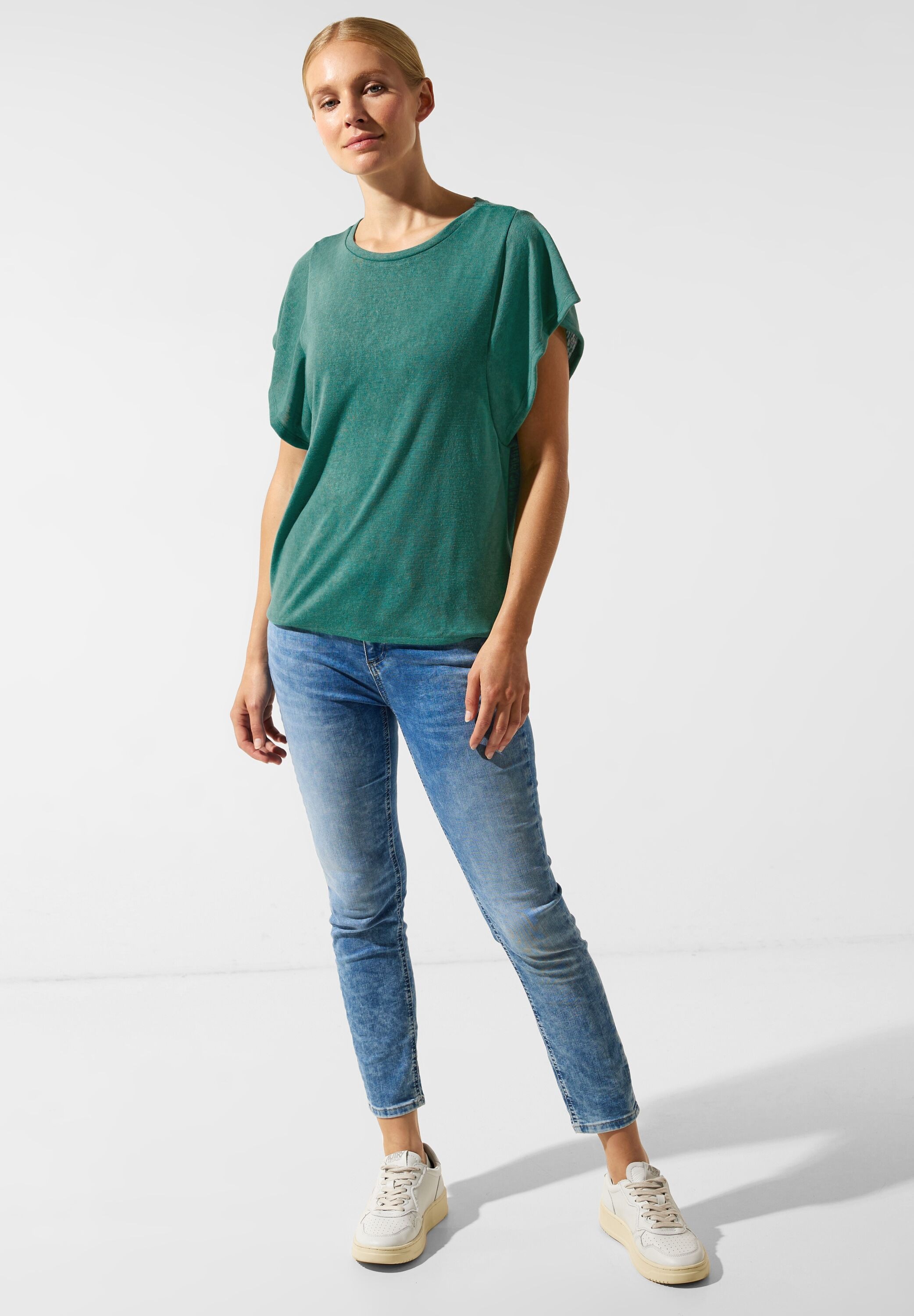 STREET ONE T-Shirt, in Unifarbe