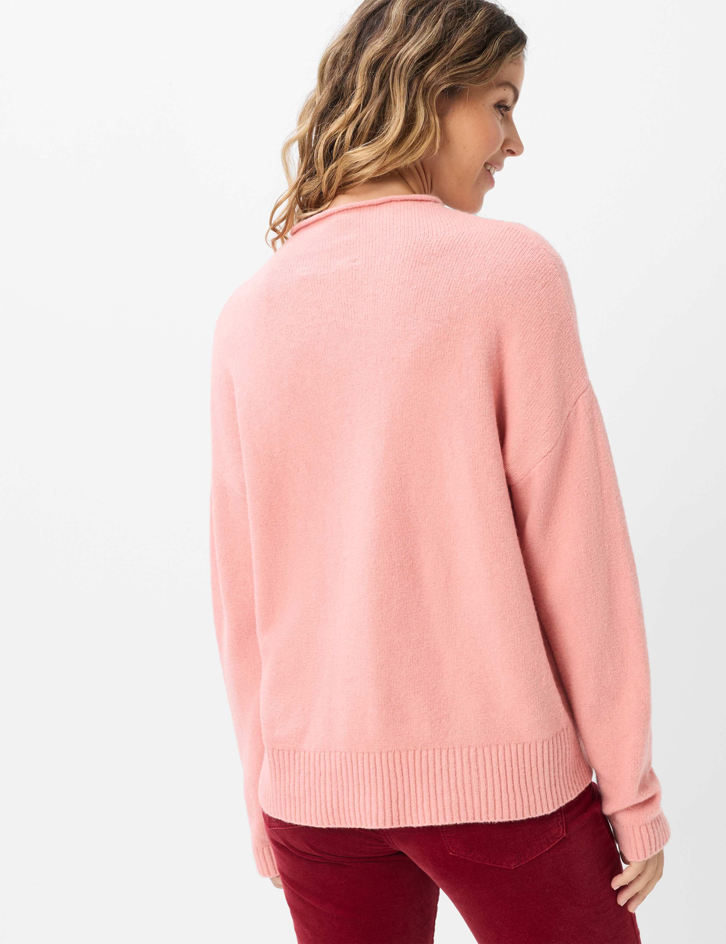 Brax Strickpullover »Style LEA« Pullover im hochwertigen Baumwolle-Wollmix