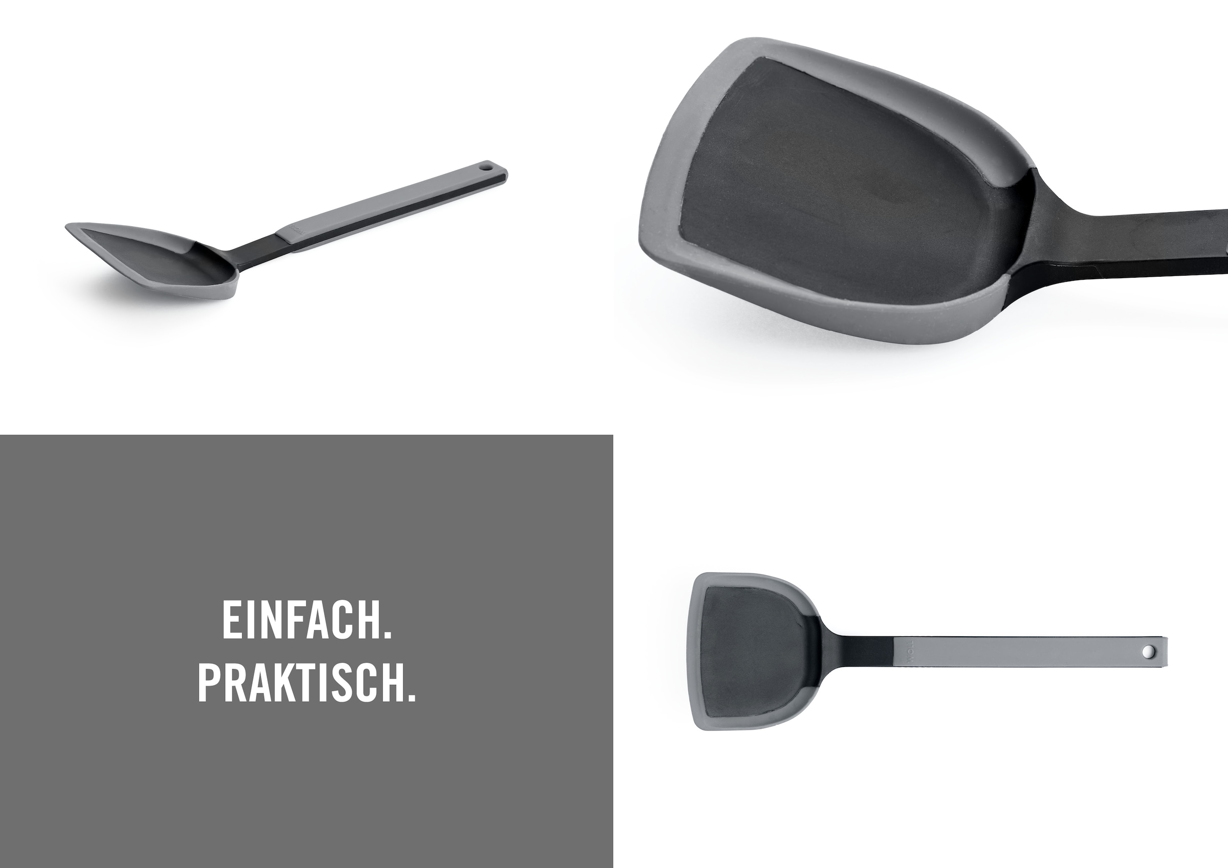 WOLL Wokwender »Cook it«, (1 tlg.), aus hochwertigem Kunststoff und Silikon