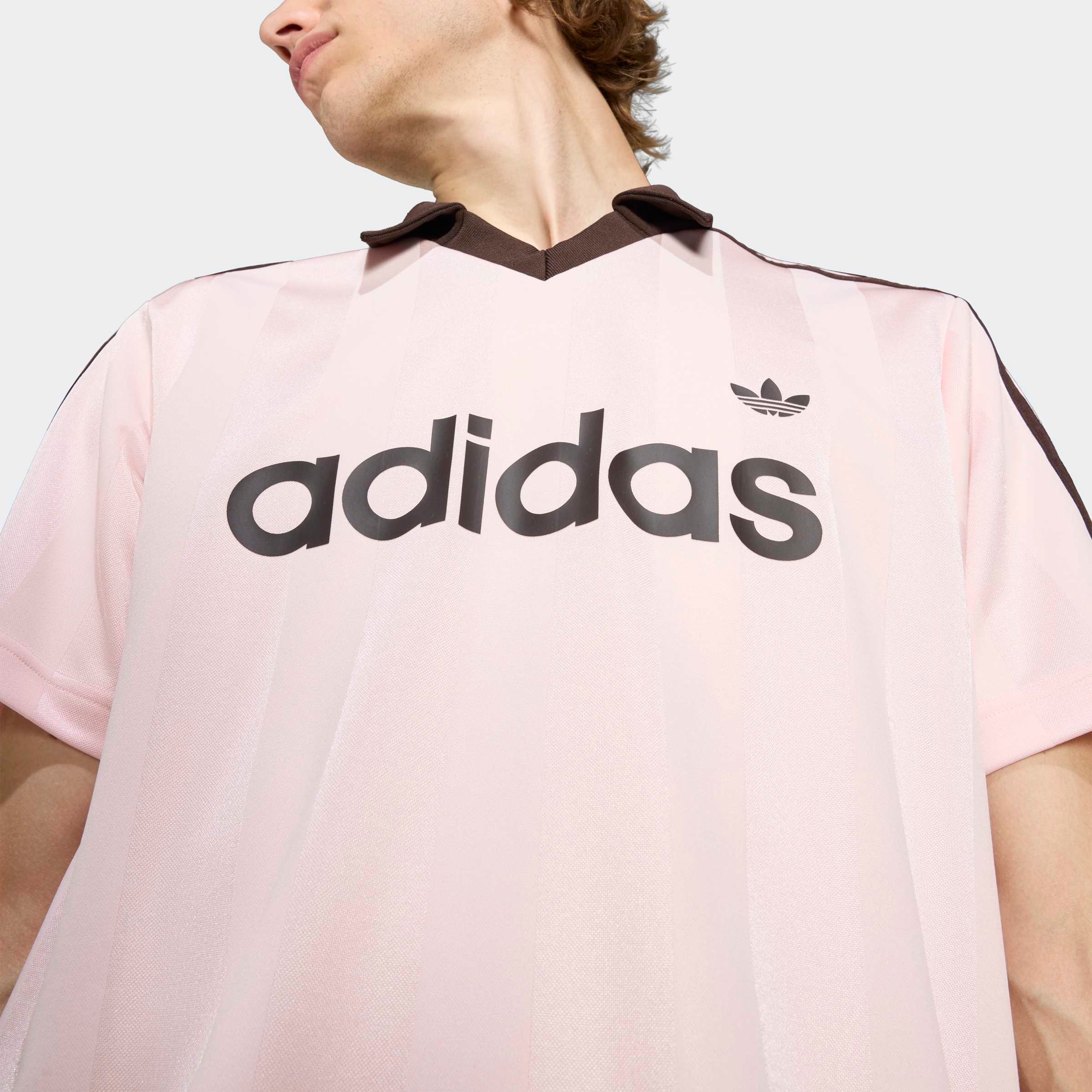adidas Originals T-Shirt »JSY« mit V-Ausschnitt, ohne Verschluss, aus Polyester