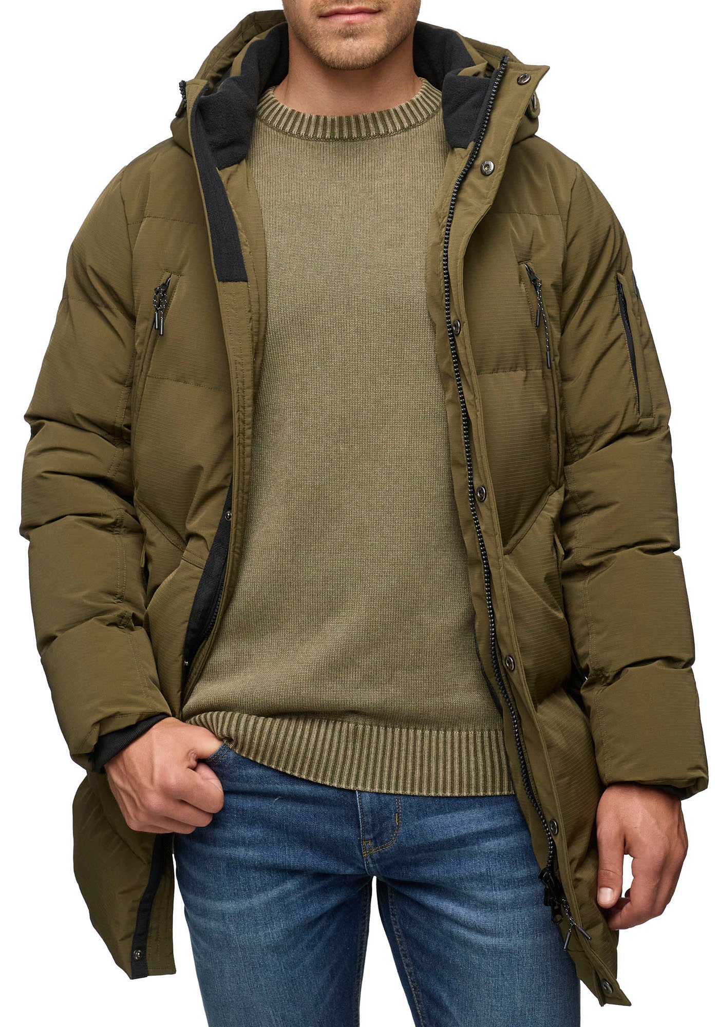 Indicode Parka "INBrighton" mit Kapuze günstig online kaufen