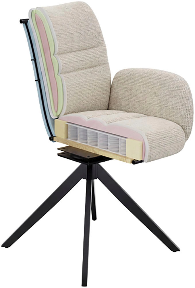 Home affaire Esszimmerstuhl "Ronda" (Set) 2 Stk. günstig online kaufen