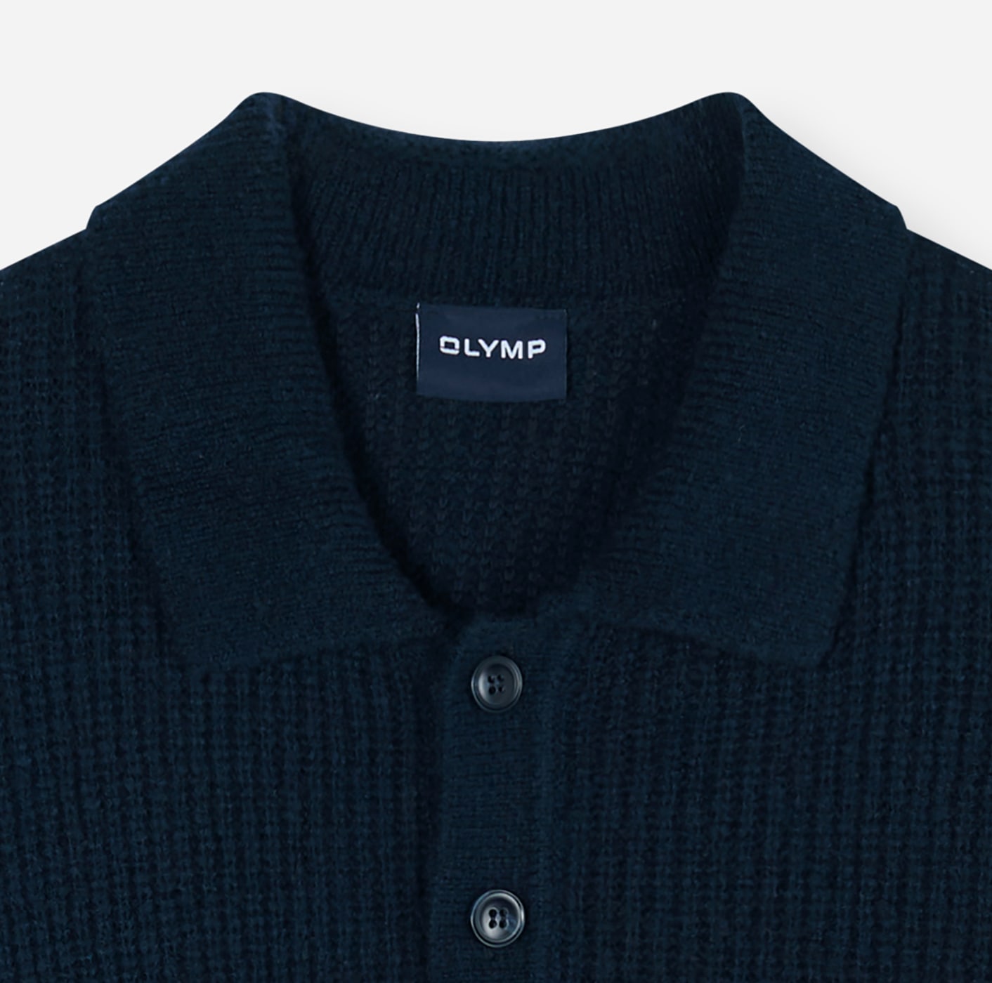 OLYMP Polokragenpullover »Casual« mit Woll-Anteil, Regular Fit