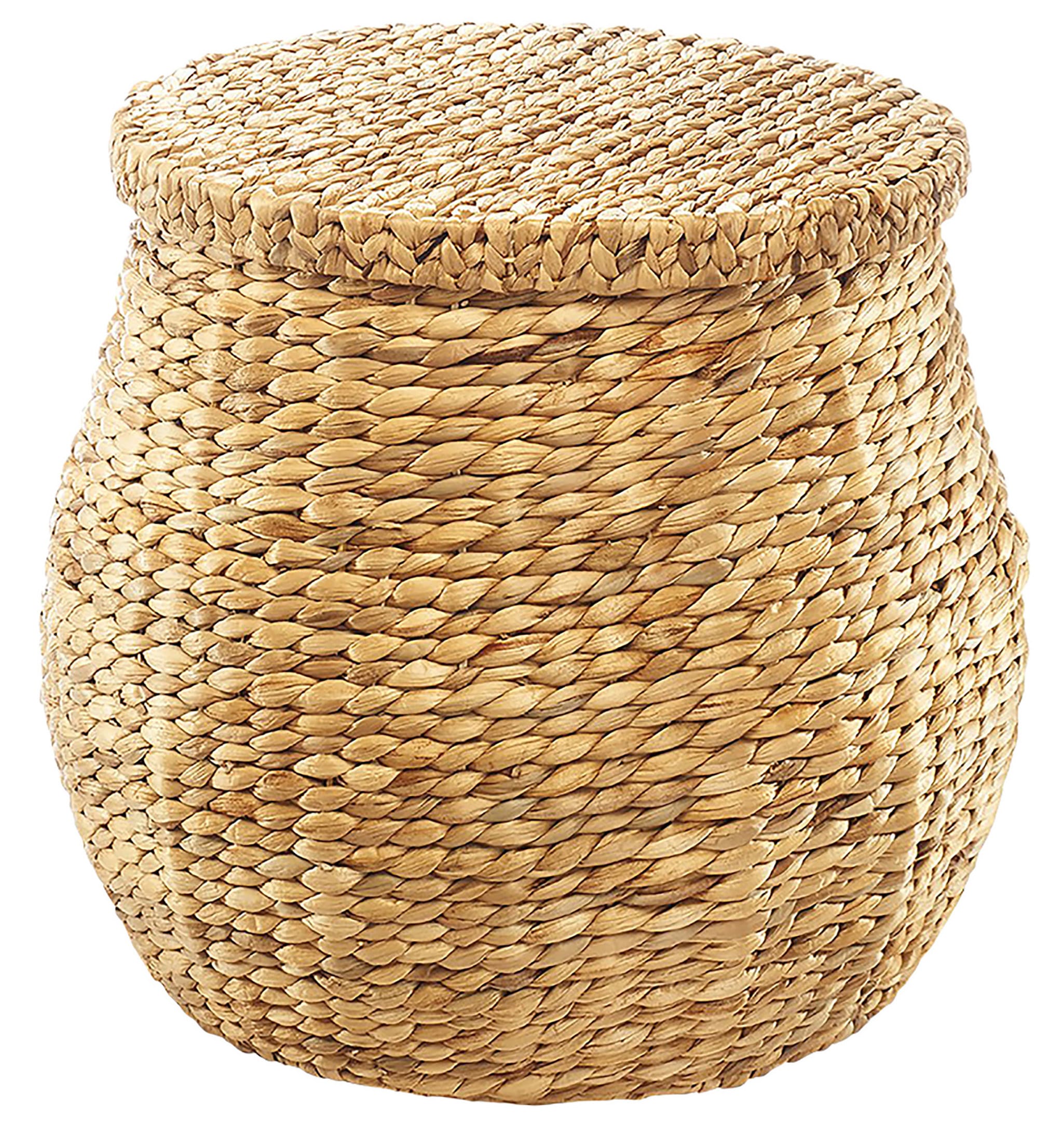 locker Wäschekorb "Wäschekorb aus Wasserhyazinthe groß" günstig online kaufen