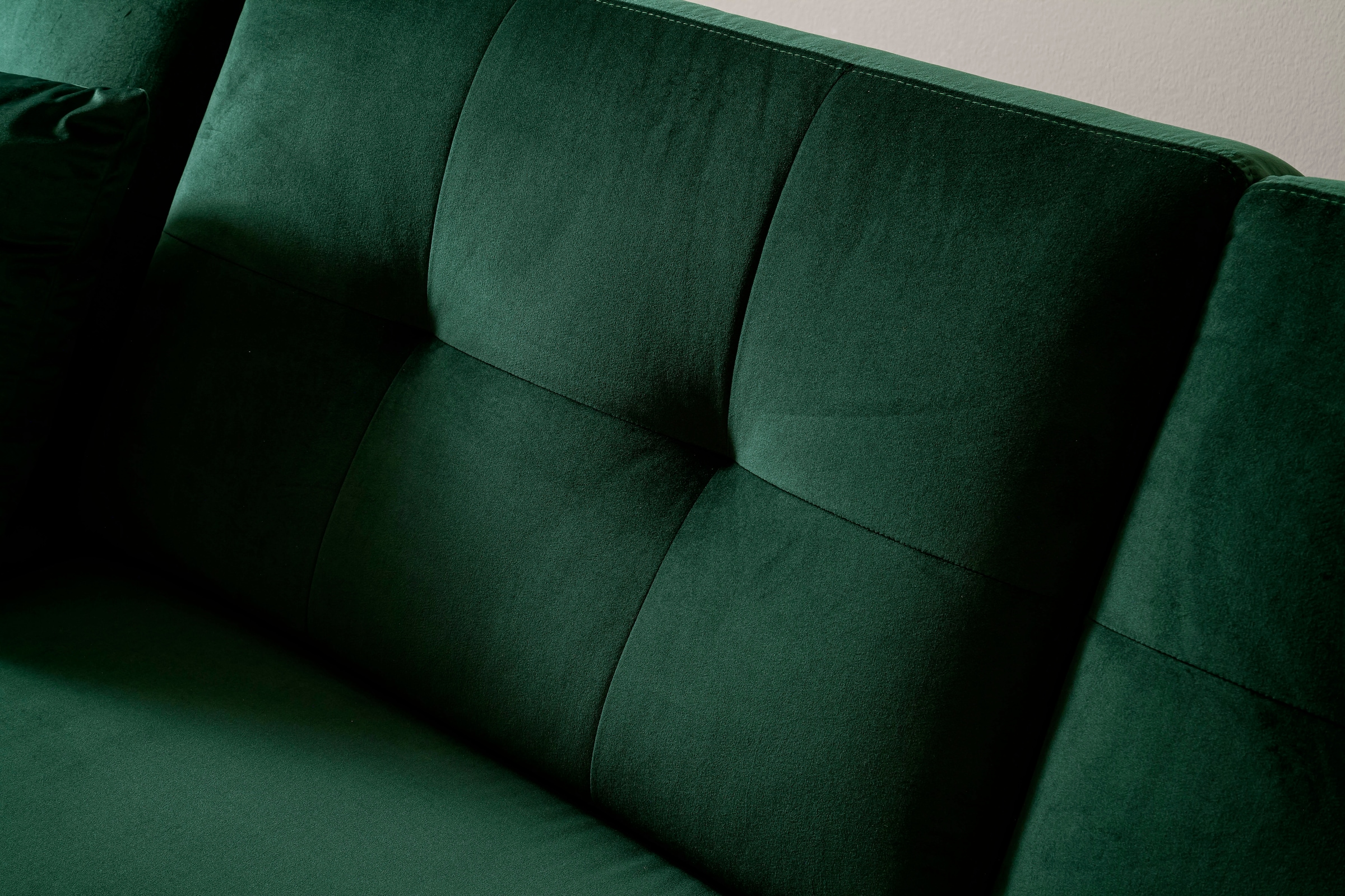 Trends by HG Polsterecke »Barcelona L-Form«, mit Metallfuss, frei im Raum stellbar