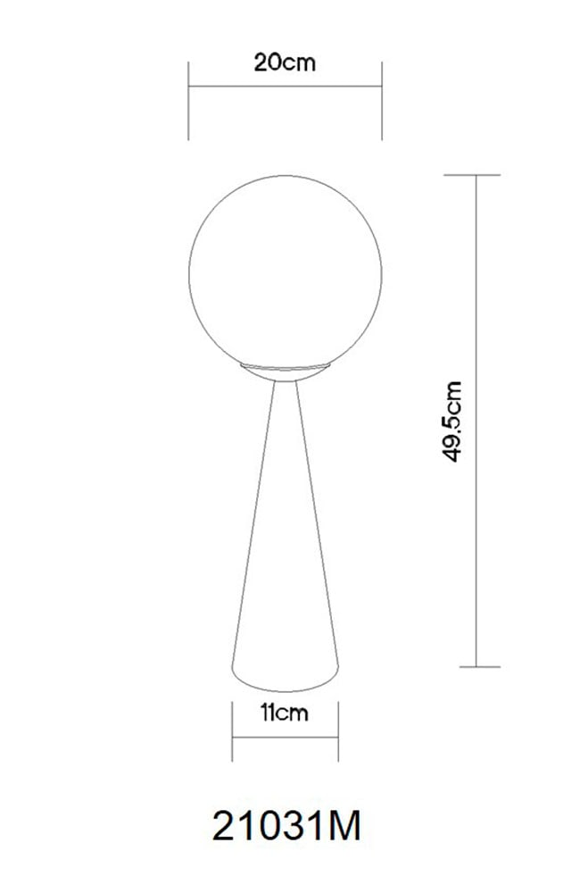 GLOBO LIGHTING Tischleuchte »PINPAL« E27 1 Stk. Tischleuchte für Wohn- & Schlafzimmer