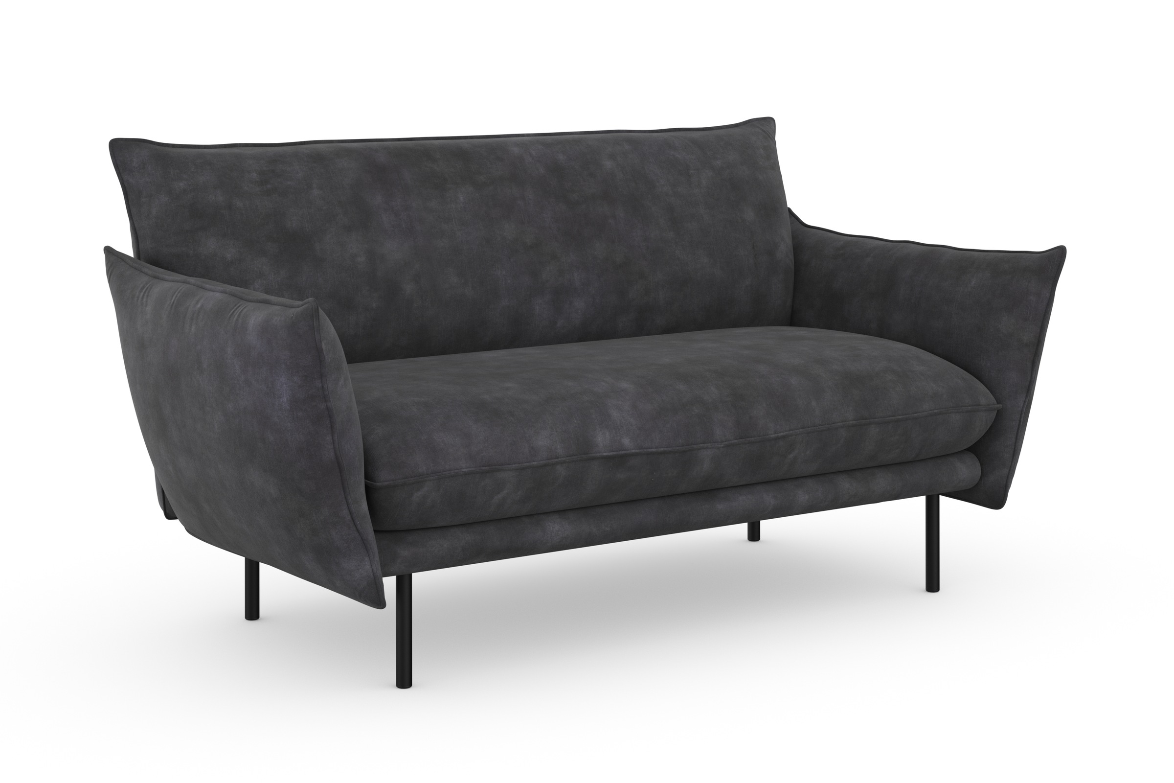 Home affaire 2-Sitzer "Stine" Besonderes Design durch Kissenoptik und Keder günstig online kaufen