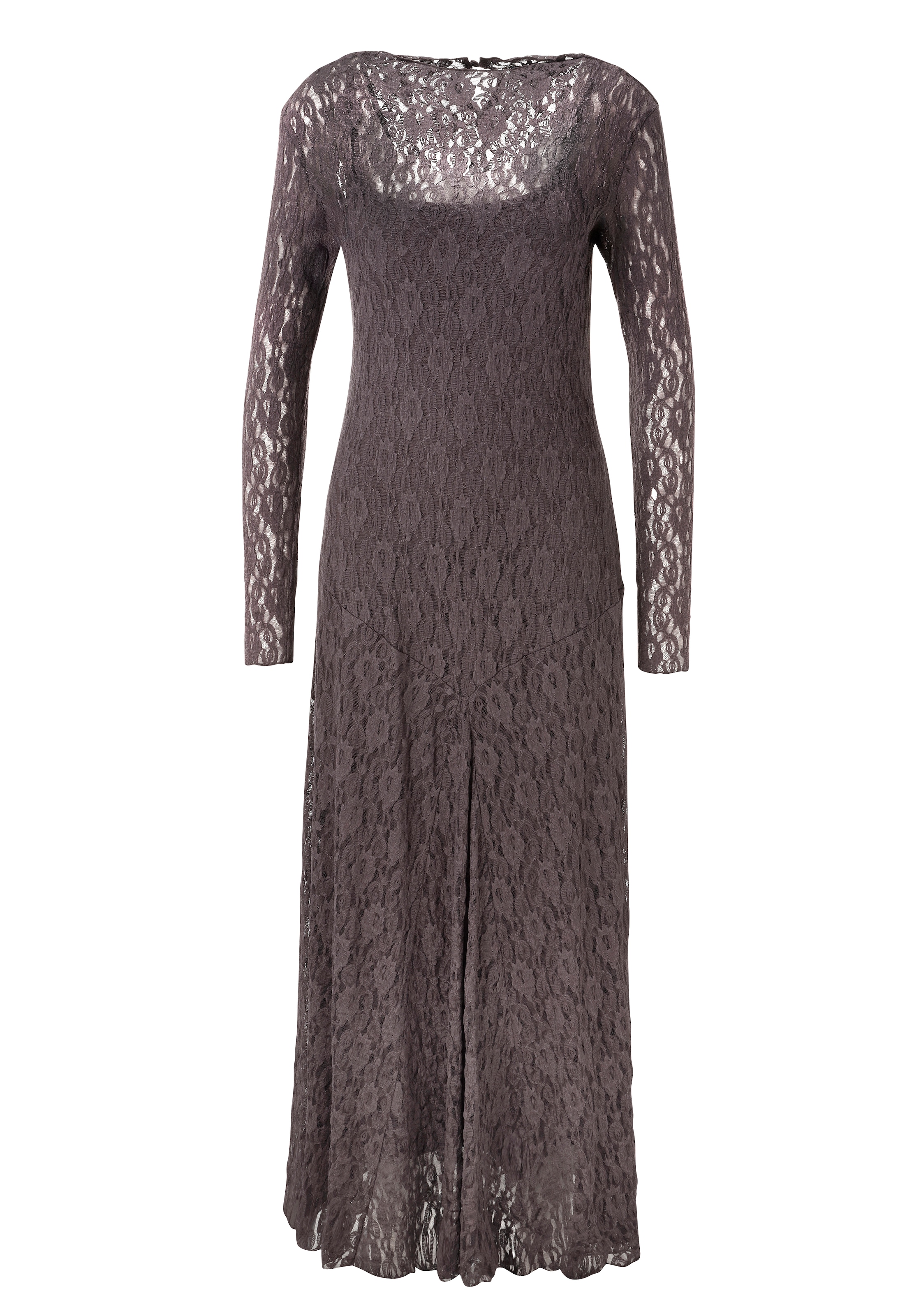 Aniston CASUAL Maxikleid aus zarter, elastischer Spitze - NEUE KOLLEKTION