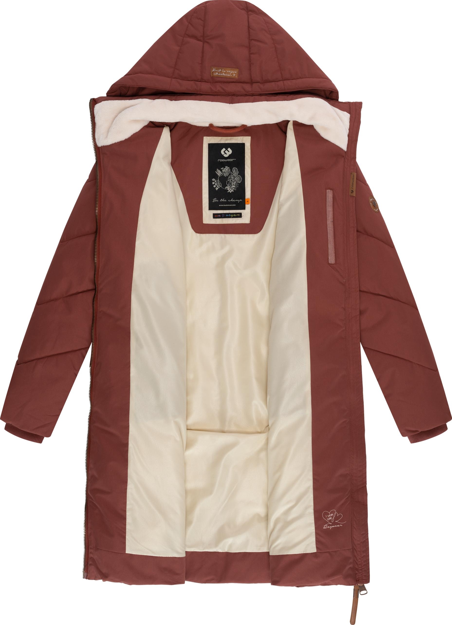 Ragwear Wintermantel »Rebelka«, wasserdichter Winterparka mit abnehmbarer Kapuze