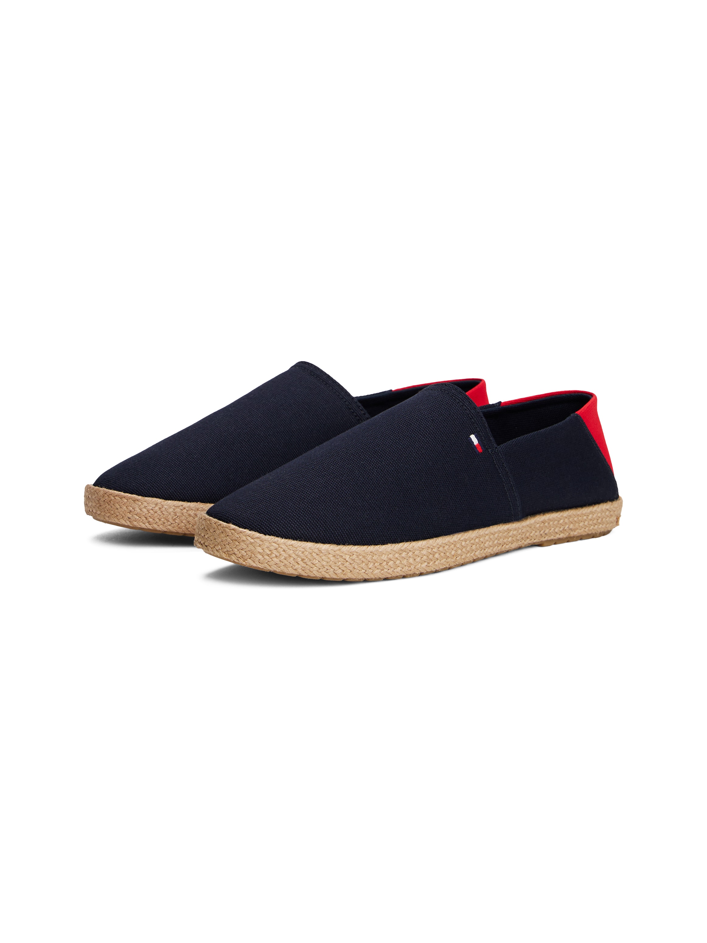 Tommy Hilfiger Slipper "HILFIGER ESPADRILLE CORE TEXTILE", Schlupfschuh, Es günstig online kaufen