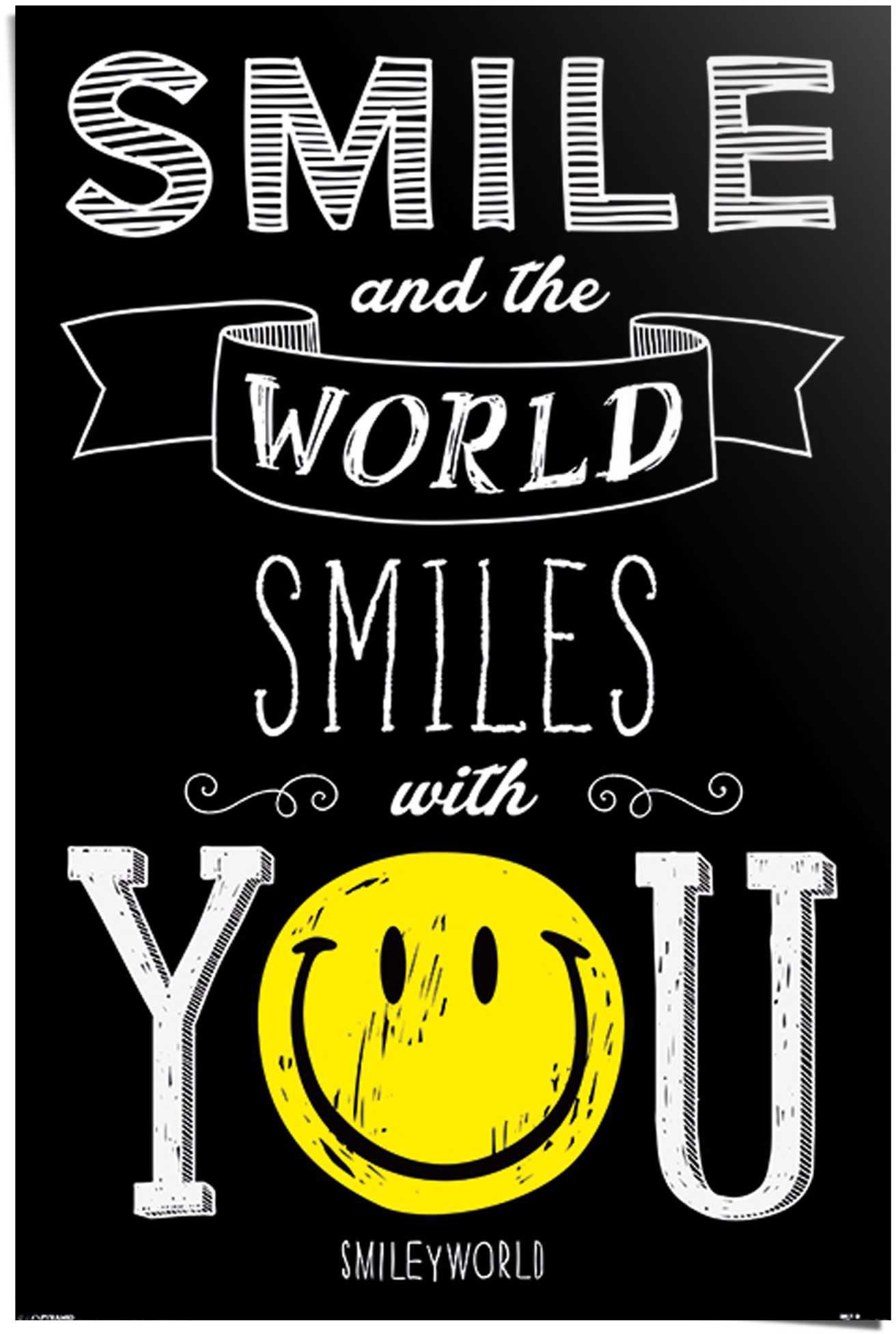 Reinders "Smiley world smiles with you" 1 tlg. günstig online kaufen