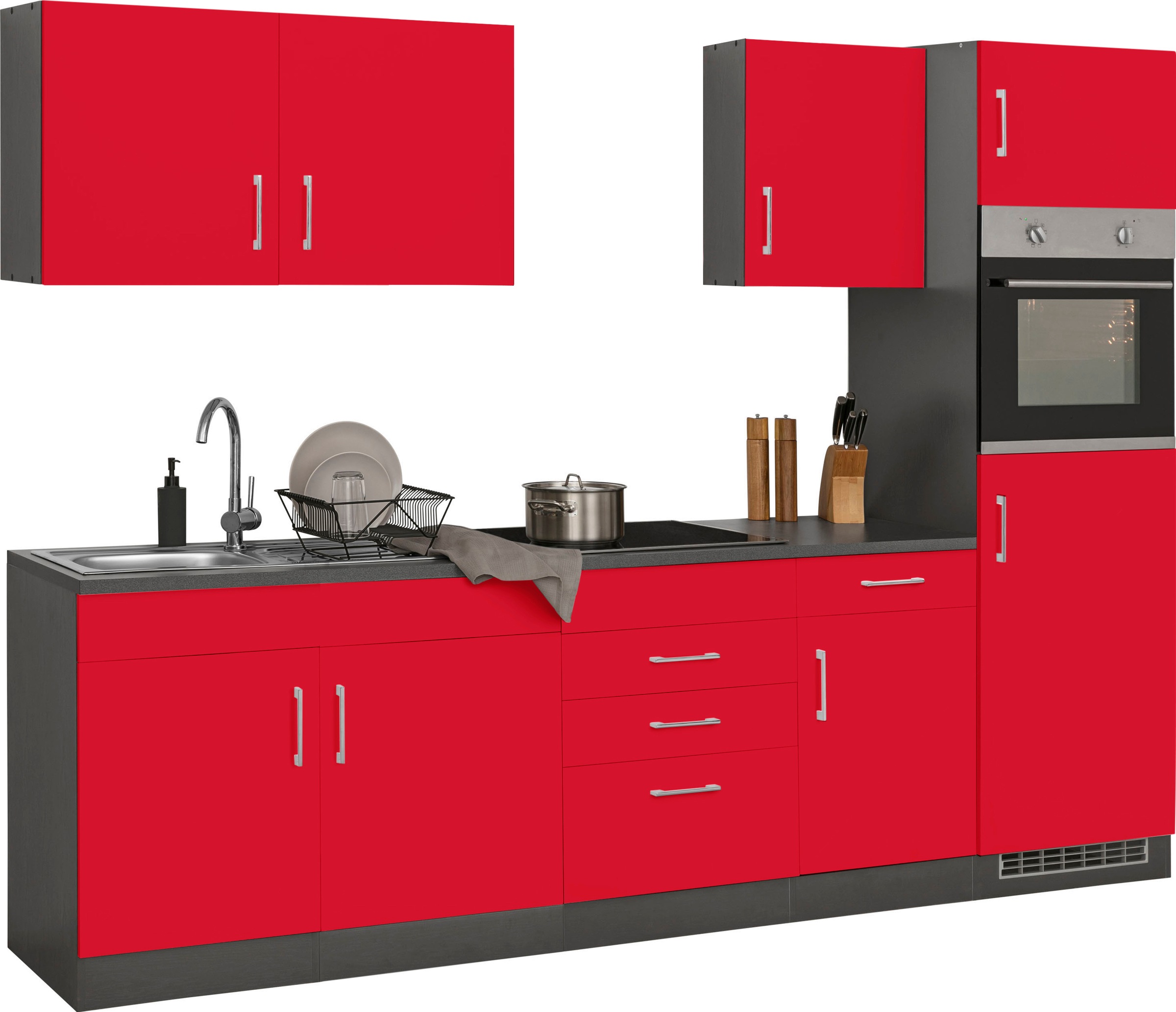 KOCHSTATION Küchenzeile "KS-Paris – Küchen mit einzigartigen Fotomotiven au günstig online kaufen