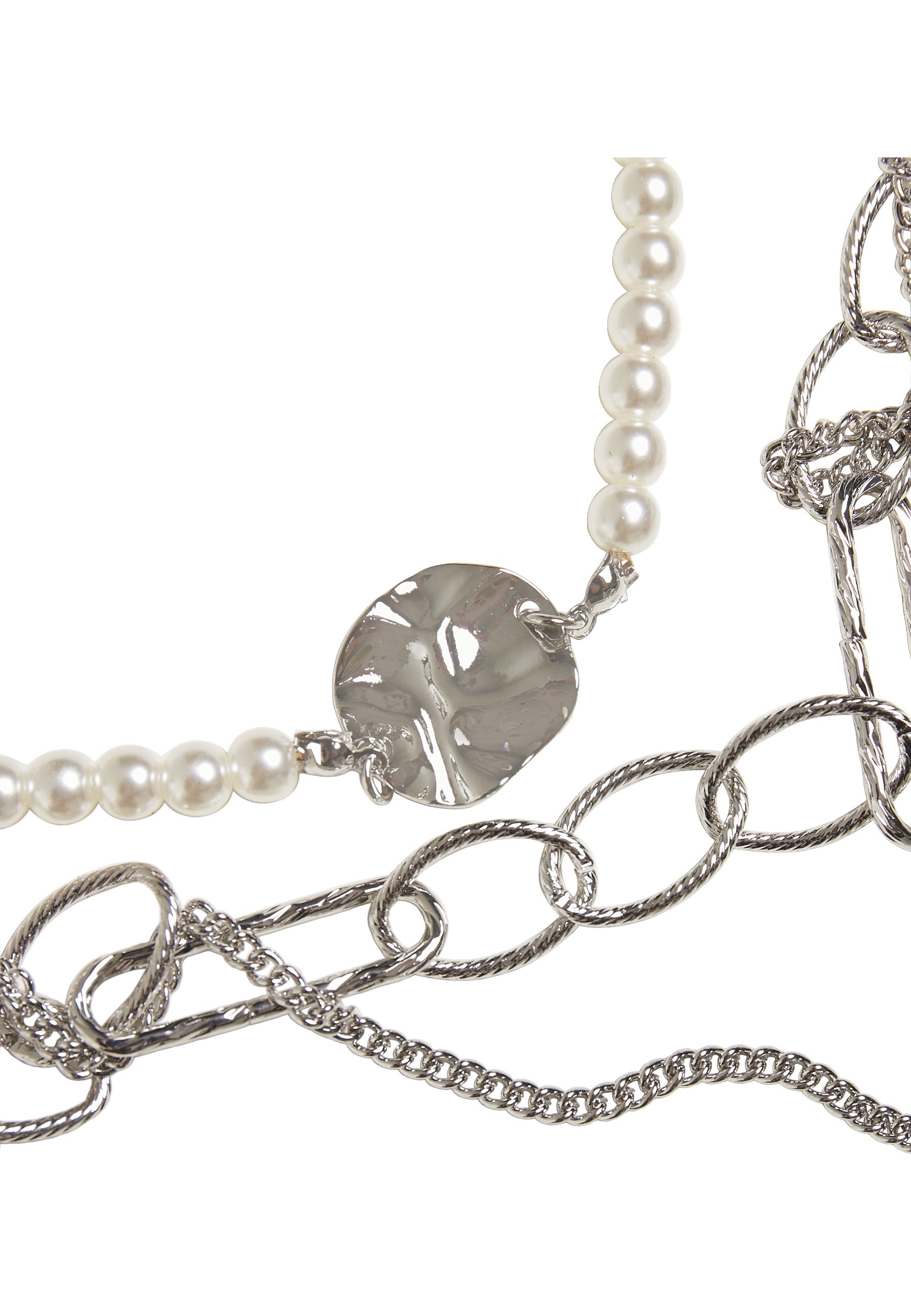 URBAN CLASSICS Edelstahlkette »Urban Classics Unisex Ocean Layering Necklace«