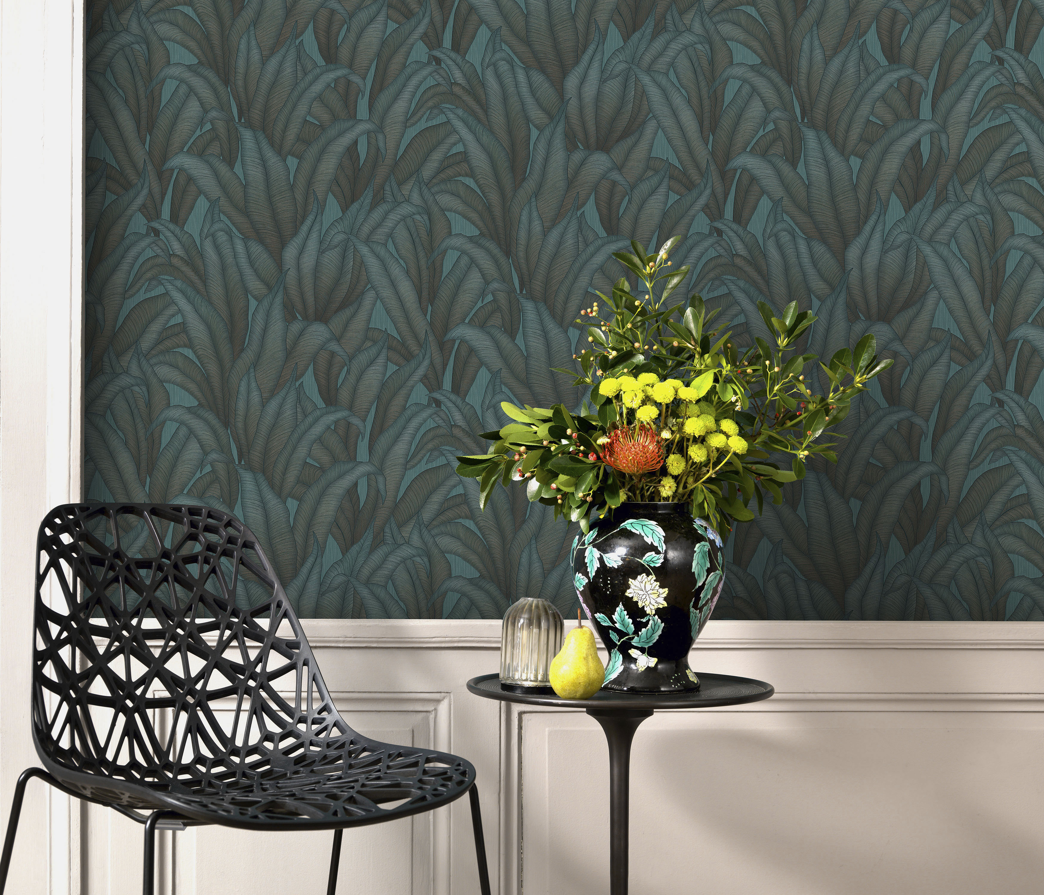 Fashion for walls "Sansibar" floral geprägt Phthalate frei