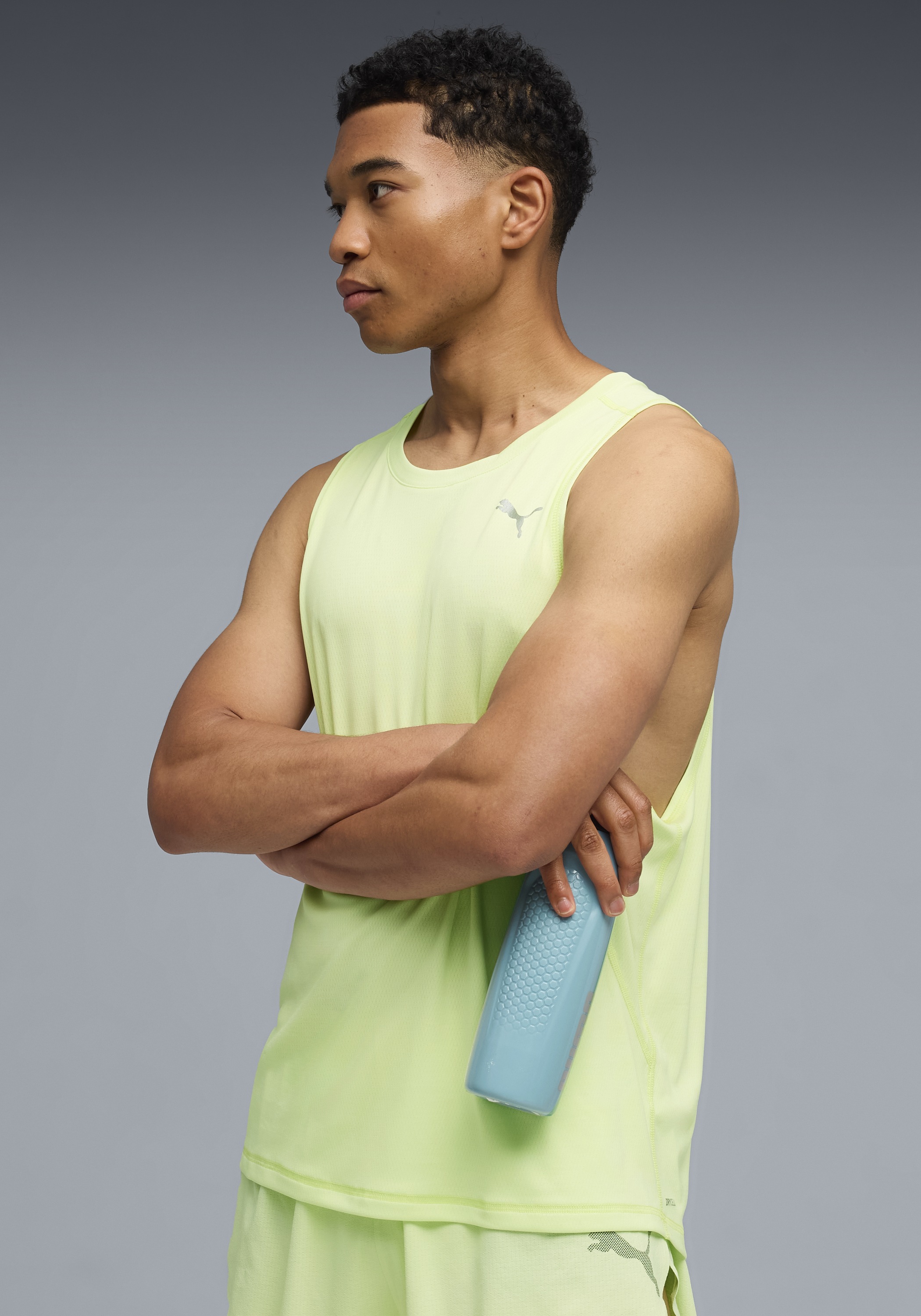 PUMA Tanktop "M RUN VELOCITY TANK POLY" ergonomische Schnittführung, Regula günstig online kaufen