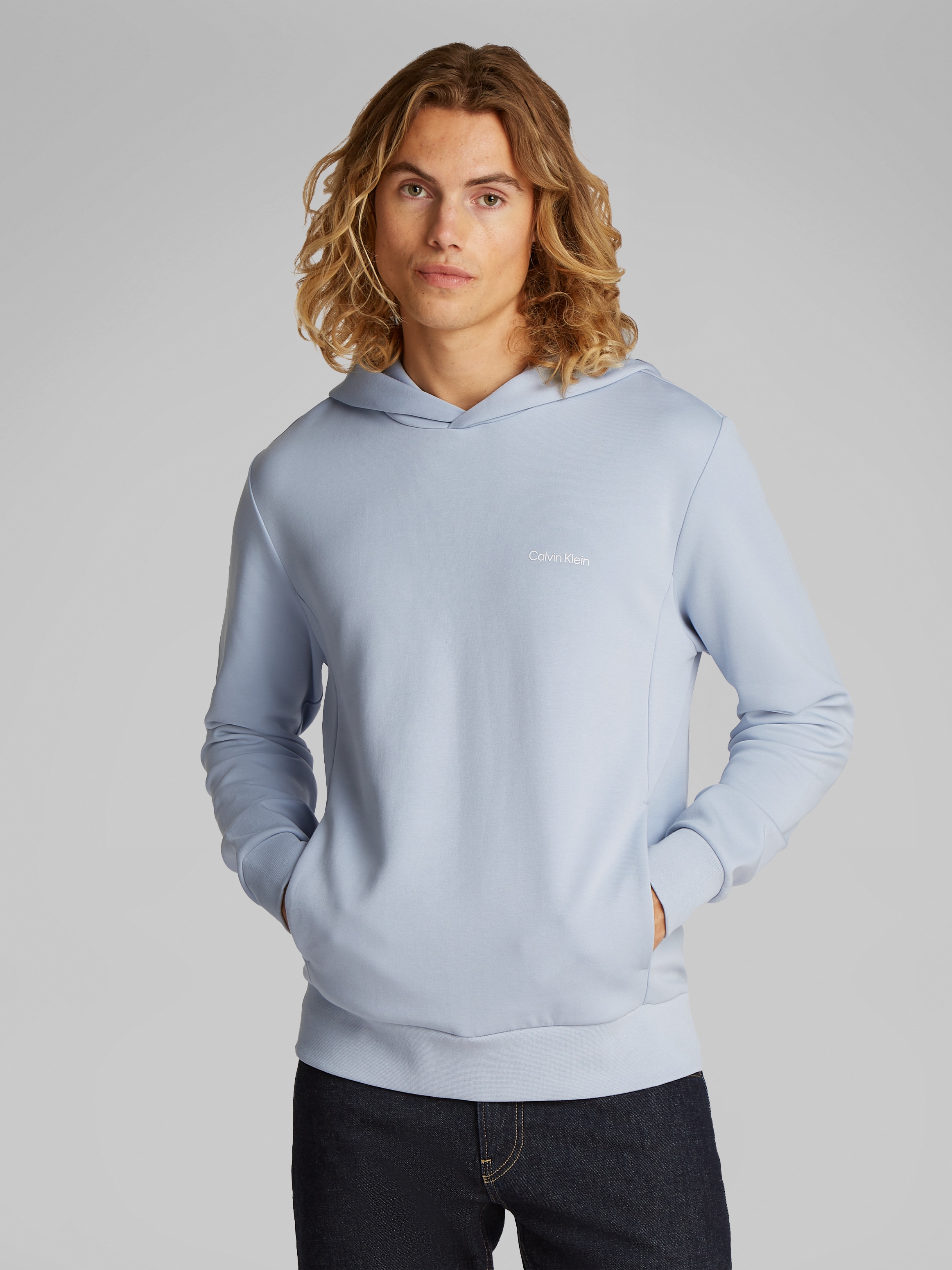 Calvin Klein Kapuzensweatshirt "MICRO LOGO HOODIE" mit Kängurutasche günstig online kaufen