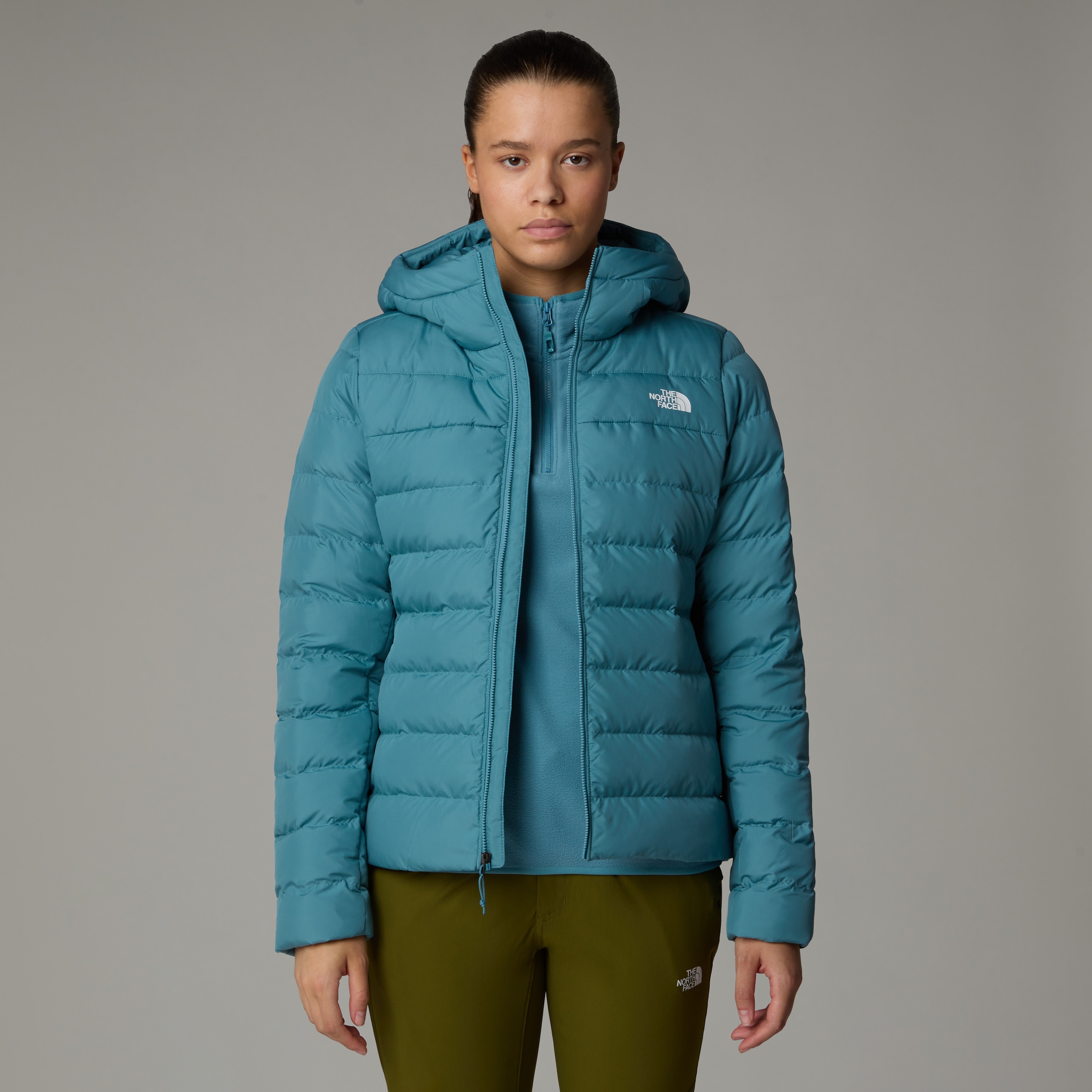 The North Face Funktionsjacke »W ACONCAGUA 3 HOODIE«, (1 St.), mit Kapuze, mit Logodruck