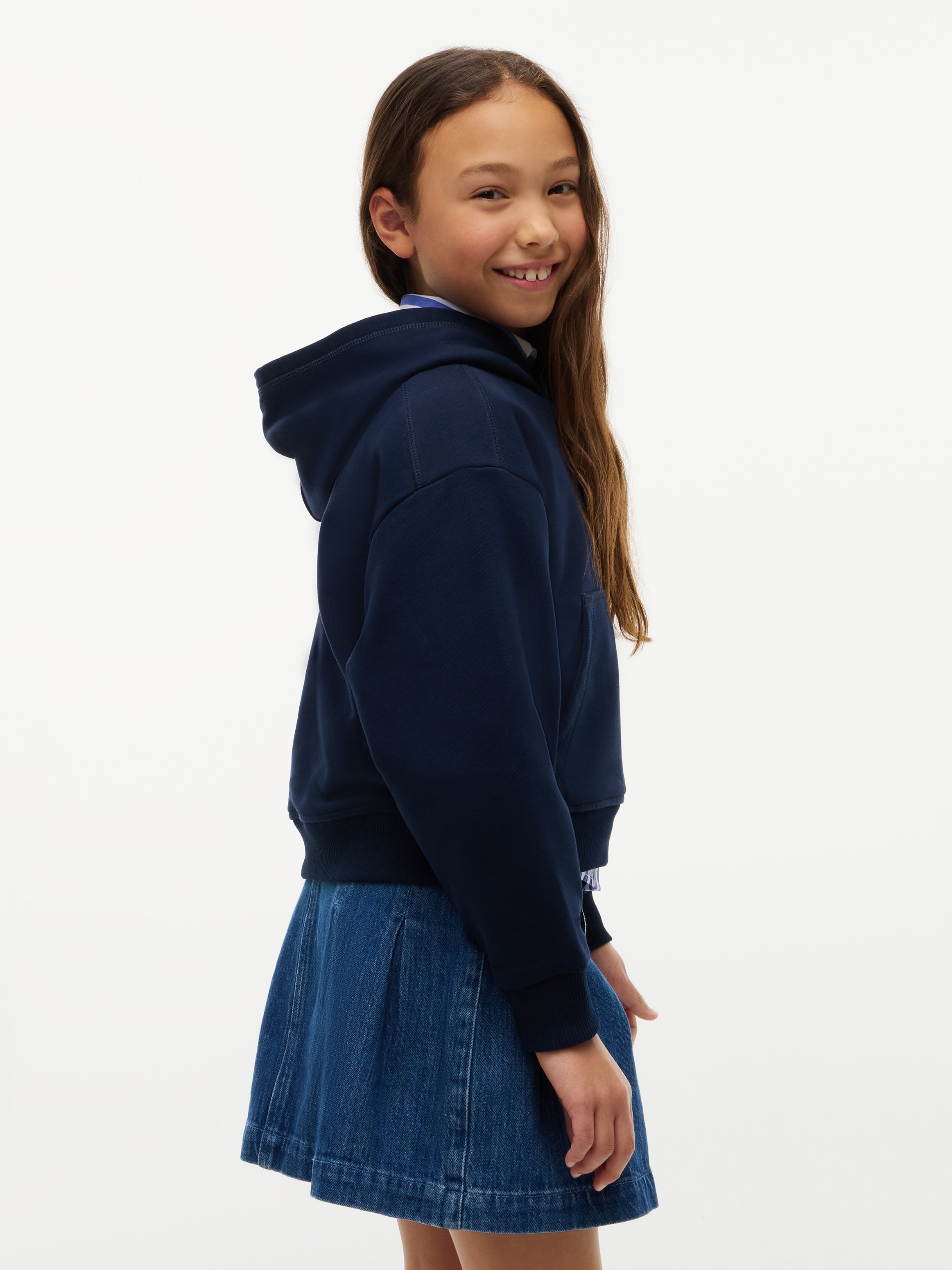 Tommy Hilfiger Kapuzensweatshirt »TOMMY SCRIPT HOODIE«, Regular Fit, Baumwoll-Mix, Kinder bis 16 Jahre
