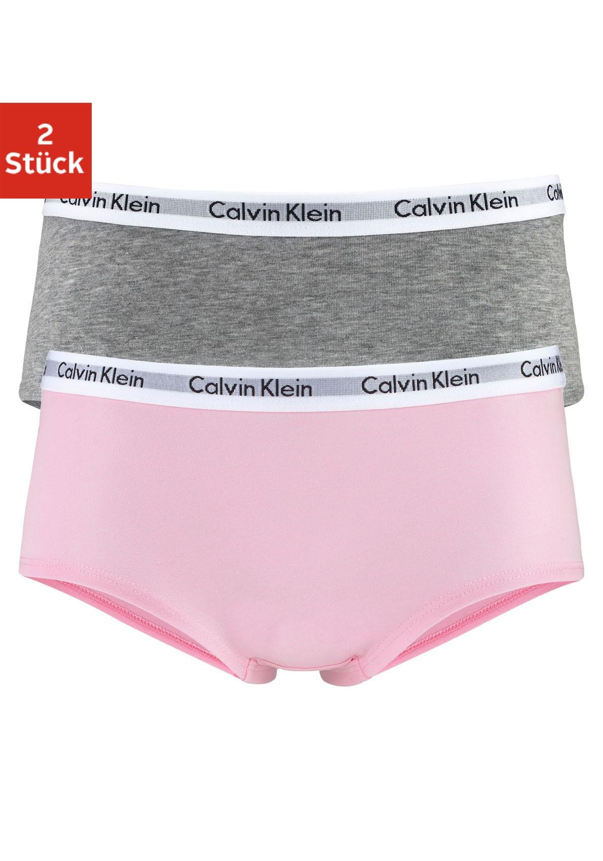 Calvin Klein Underwear Panty, (2 St.), Kinder Kids Junior MiniMe,für Mädchen mit Logobund