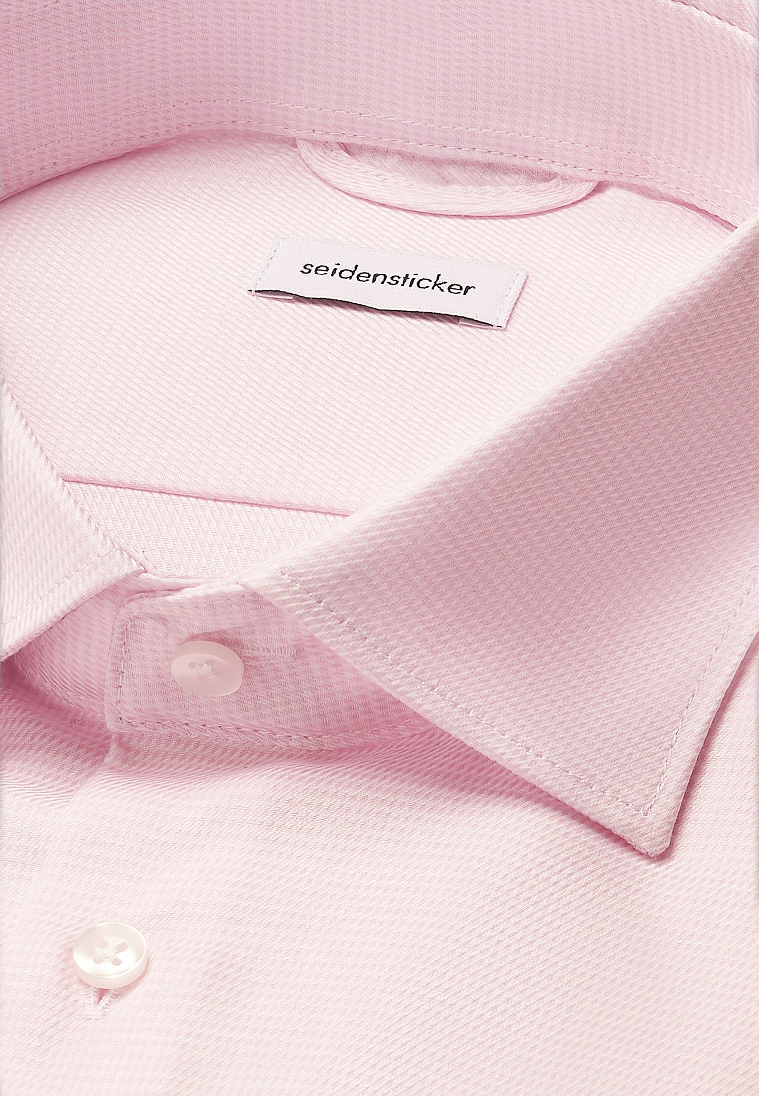 seidensticker Businesshemd »Schwarze Rose«, Slim 1/1 Kentkragen Struktur