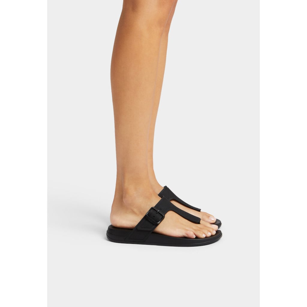 Fitflop Zehentrenner »IQUSHION ADJUSTABLE BUCKLE FLIP-FLOPS«