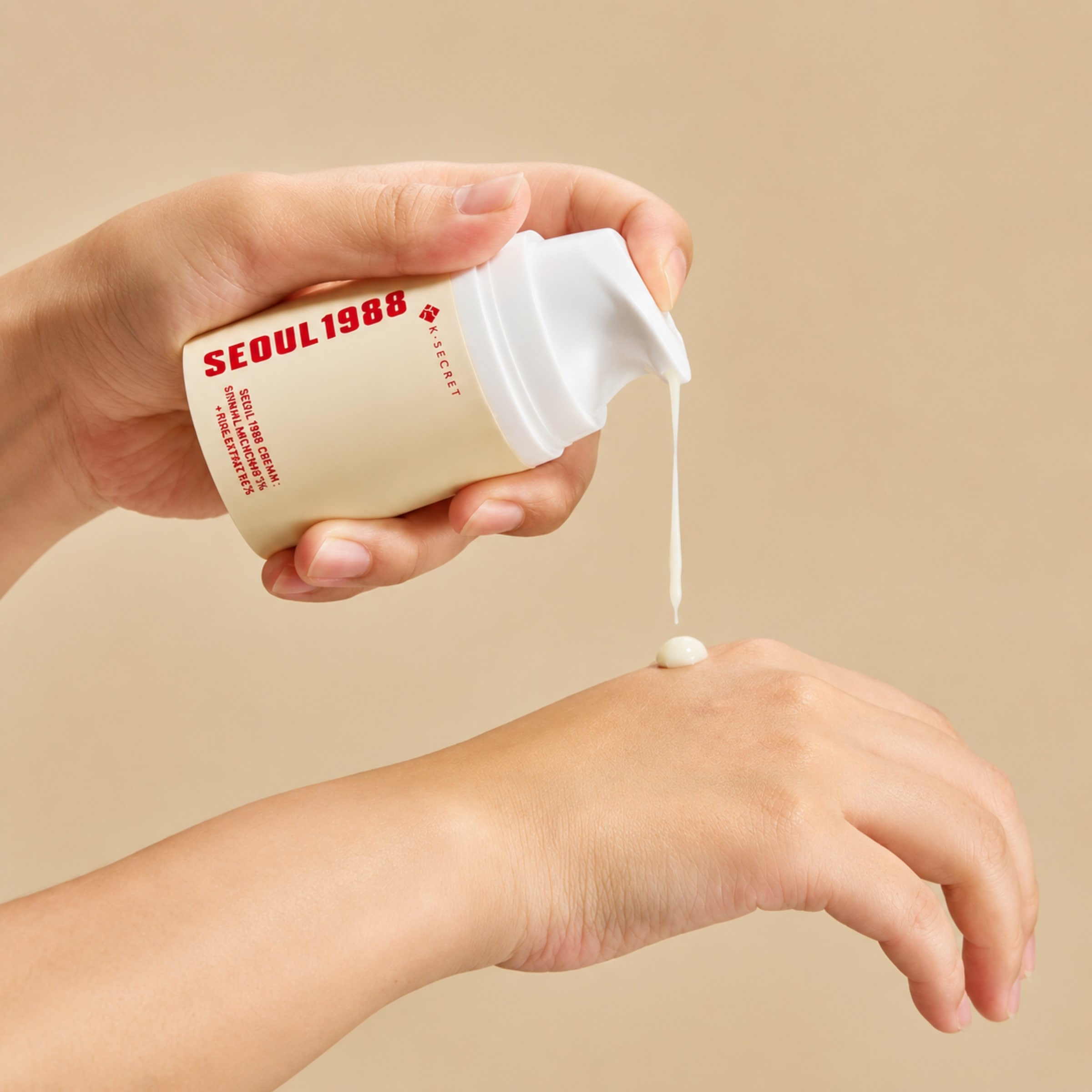 K-Secret Feuchtigkeitscreme »K‑SECRET Seoul 1988 Cream: Retinal Liposome 1% + Fermented Rice 50 ml« Feuchtigkeitscreme, für trockene, empfindliche und gereizte Haut