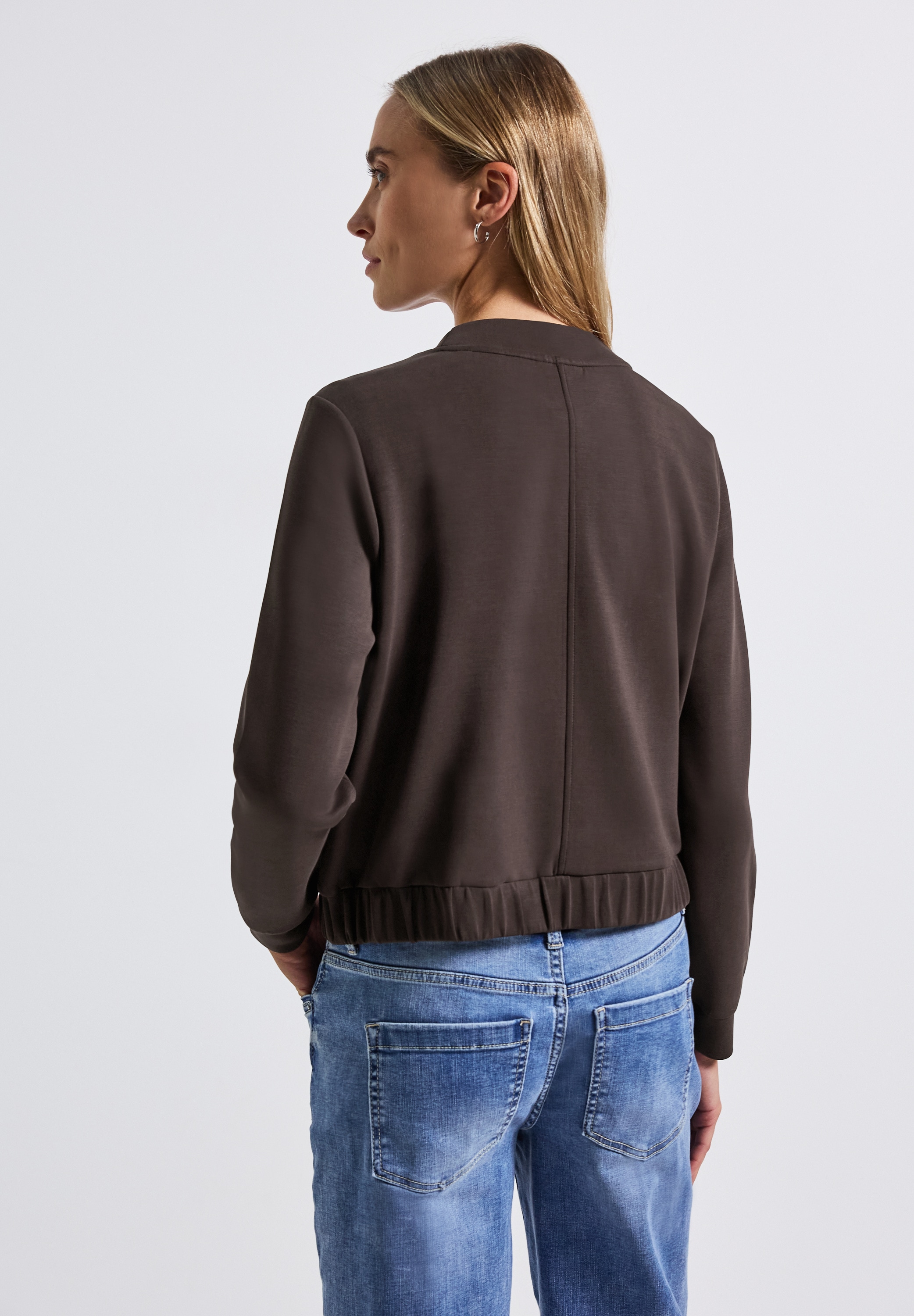 STREET ONE Blouson, ohne Kapuze, im Silk Look