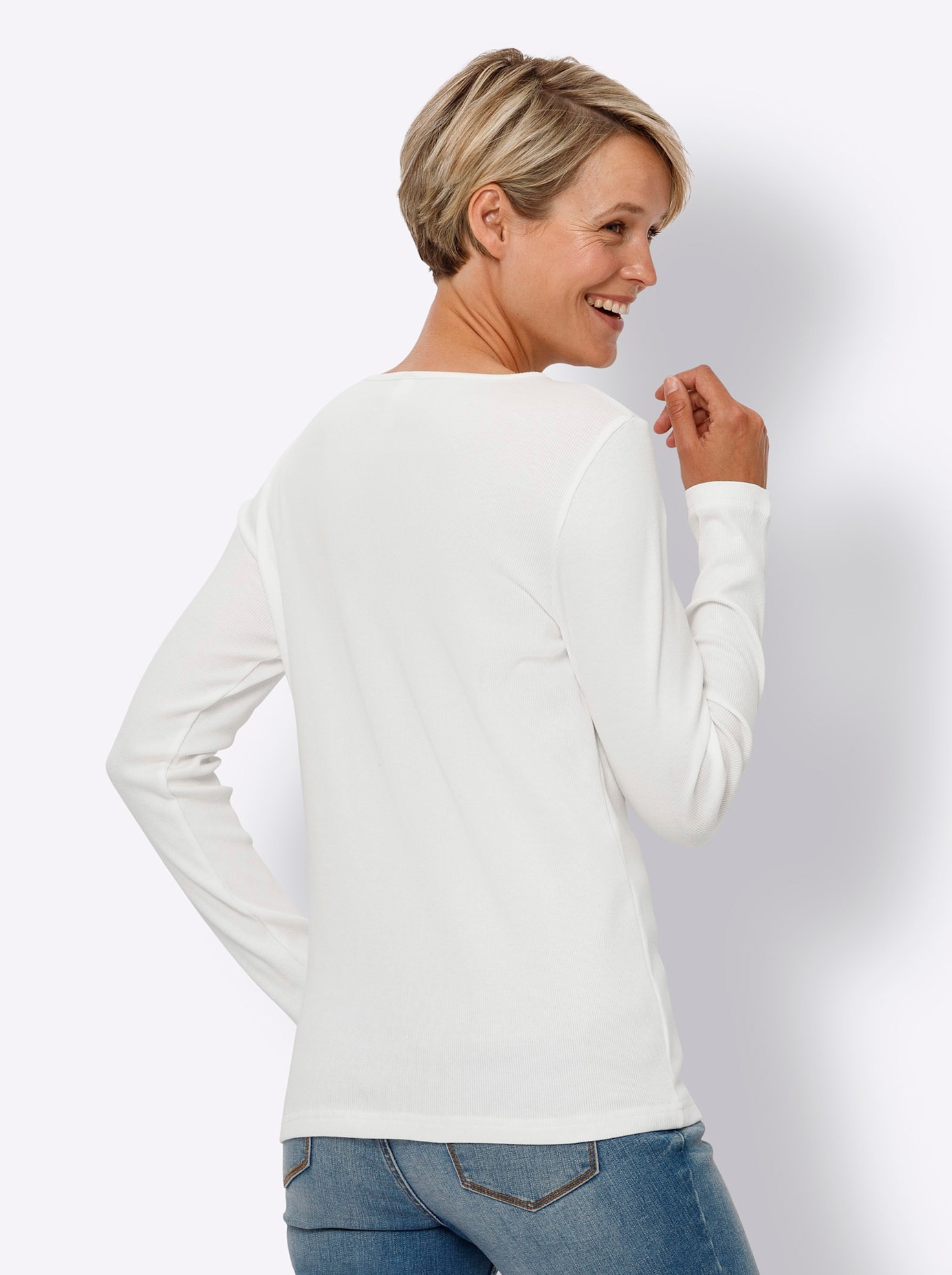 Classic Basics Langarmshirt "Langarm-Shirt" 1 Stk. günstig online kaufen