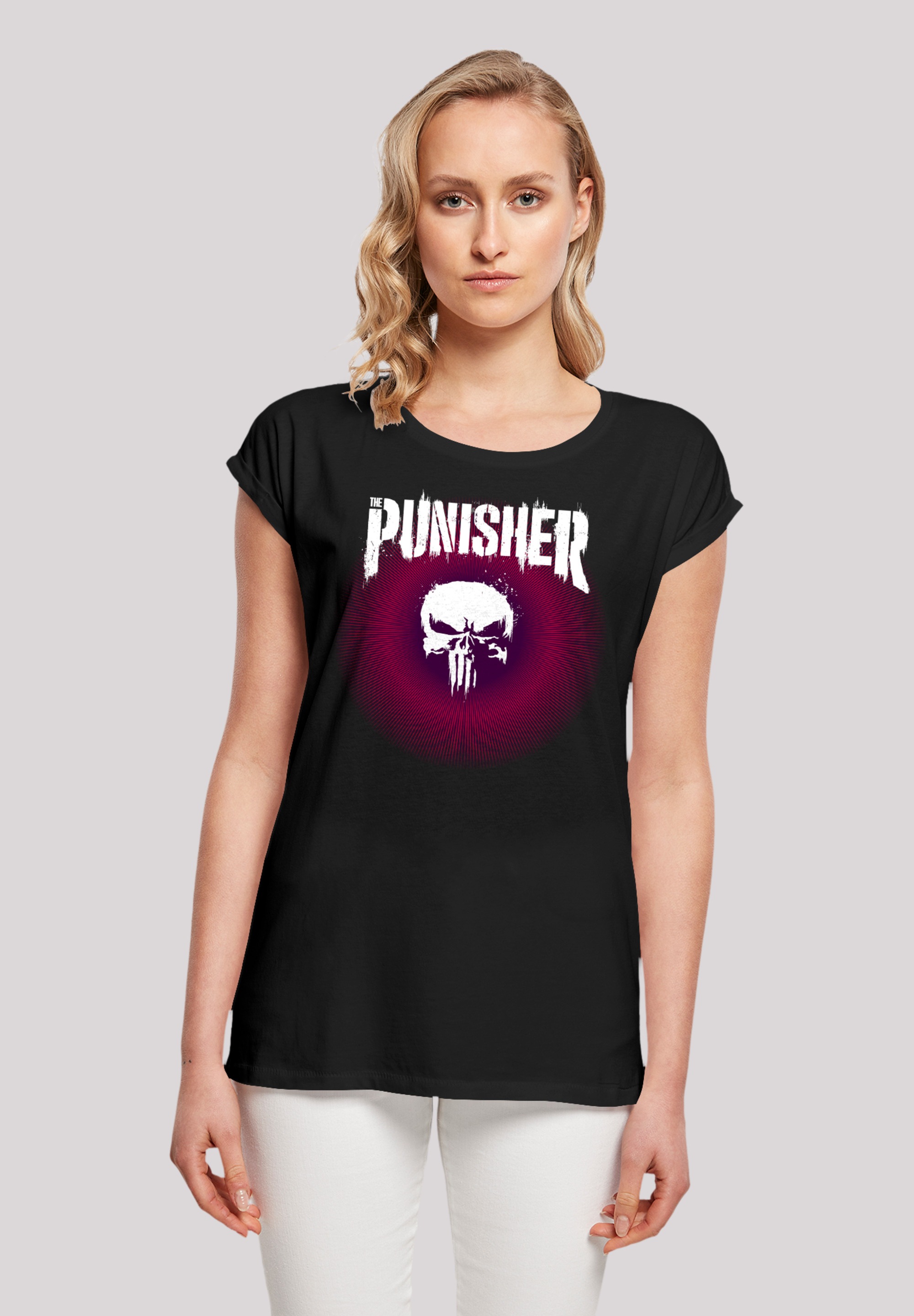 F4NT4STIC T-Shirt "Marvel Punisher Psychedelic Warface", Premium Qualität günstig online kaufen