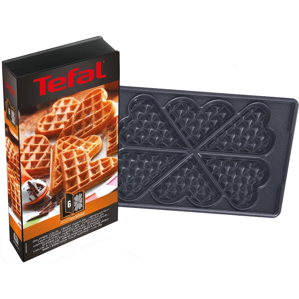 Tefal Herzwaffelplatten »XA8006«, Metall