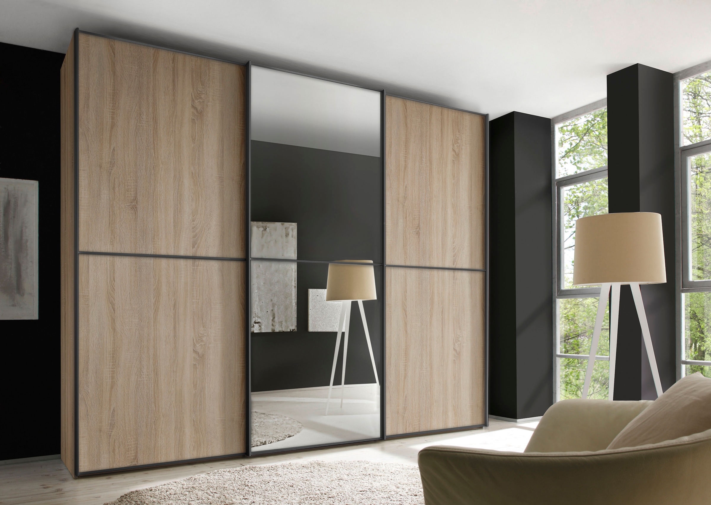 STAUD Schwebetürenschrank "Sinfonie Plus, edles Design in hochwertiger Qual günstig online kaufen