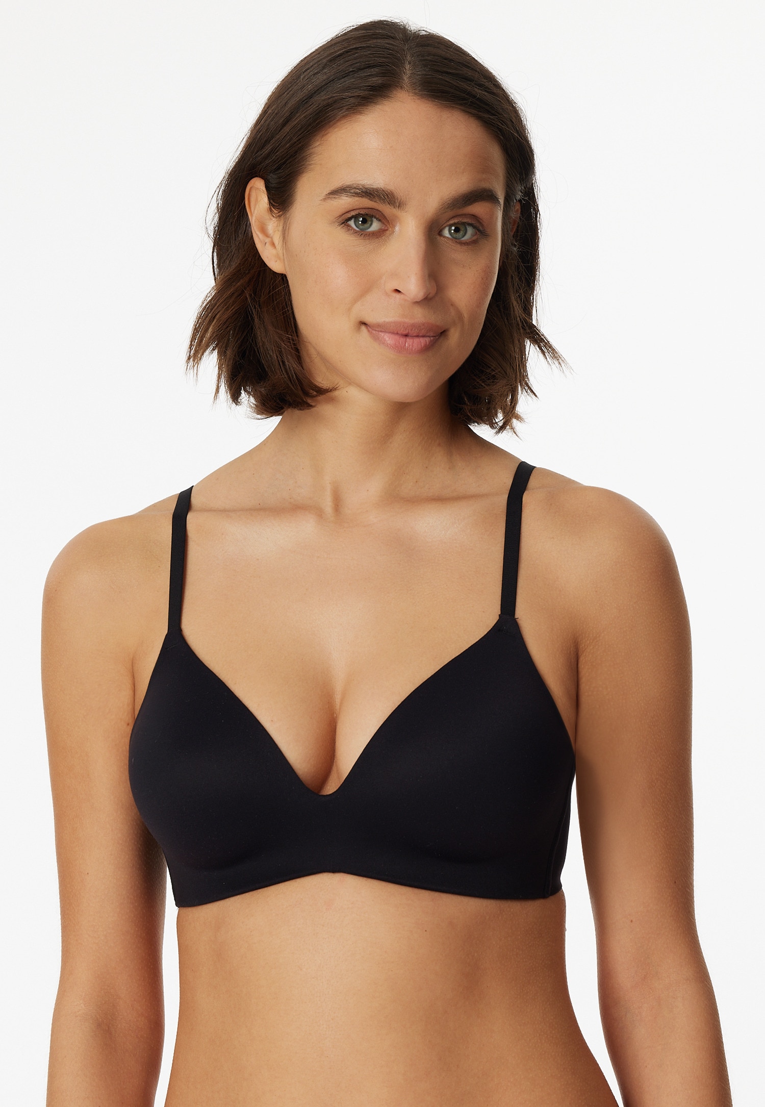 Schiesser Soft-BH "Invisible Soft" mit seitlichen Stäbchen für guten Halt