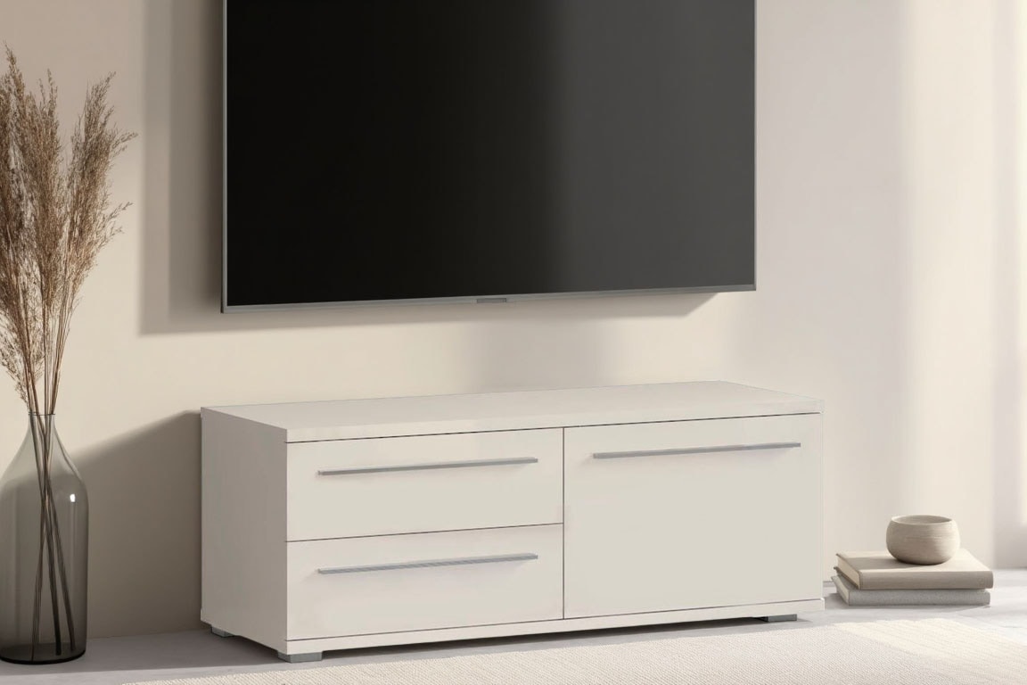 Places of Style TV-Board "Piano", (H/B/T): 46,2/120/45,2cm), UV lackiert, m günstig online kaufen