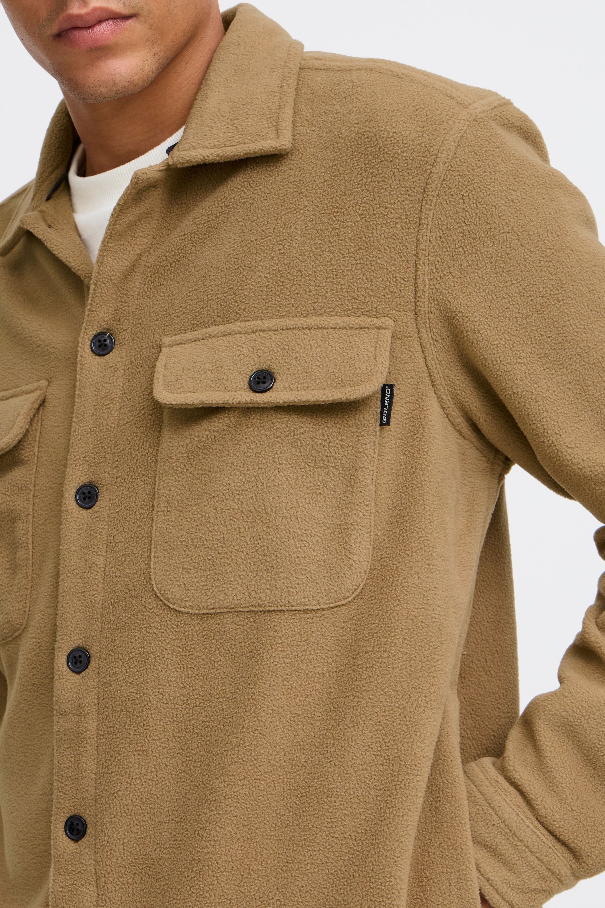 Blend Hemdjacke »Hemdjacke BHShirt«, ohne Kapuze
