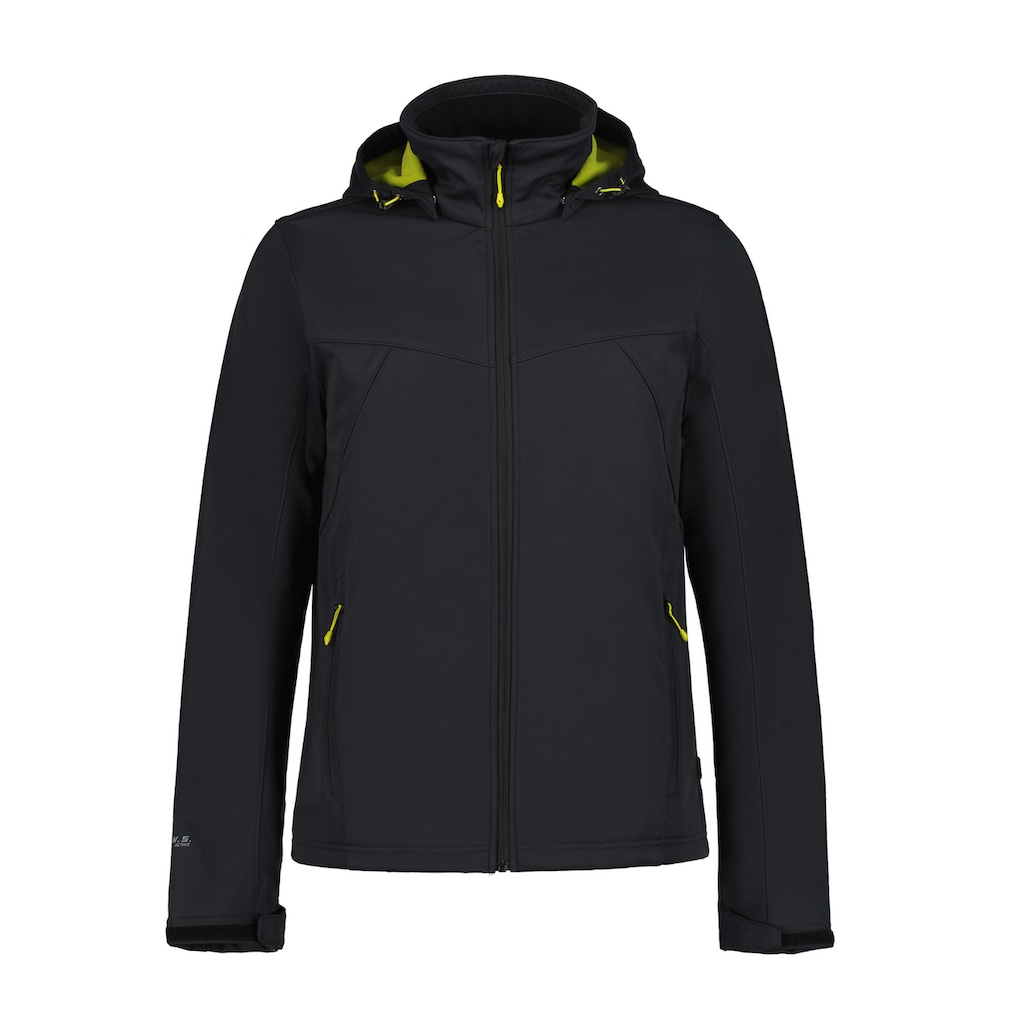 Icepeak Softshelljacke »H SOFTSHELLJACKE BIGGS«, mit Kapuze