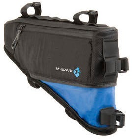 M-Wave Fahrradtasche "Rough Ride Triangle schwarz/blau"