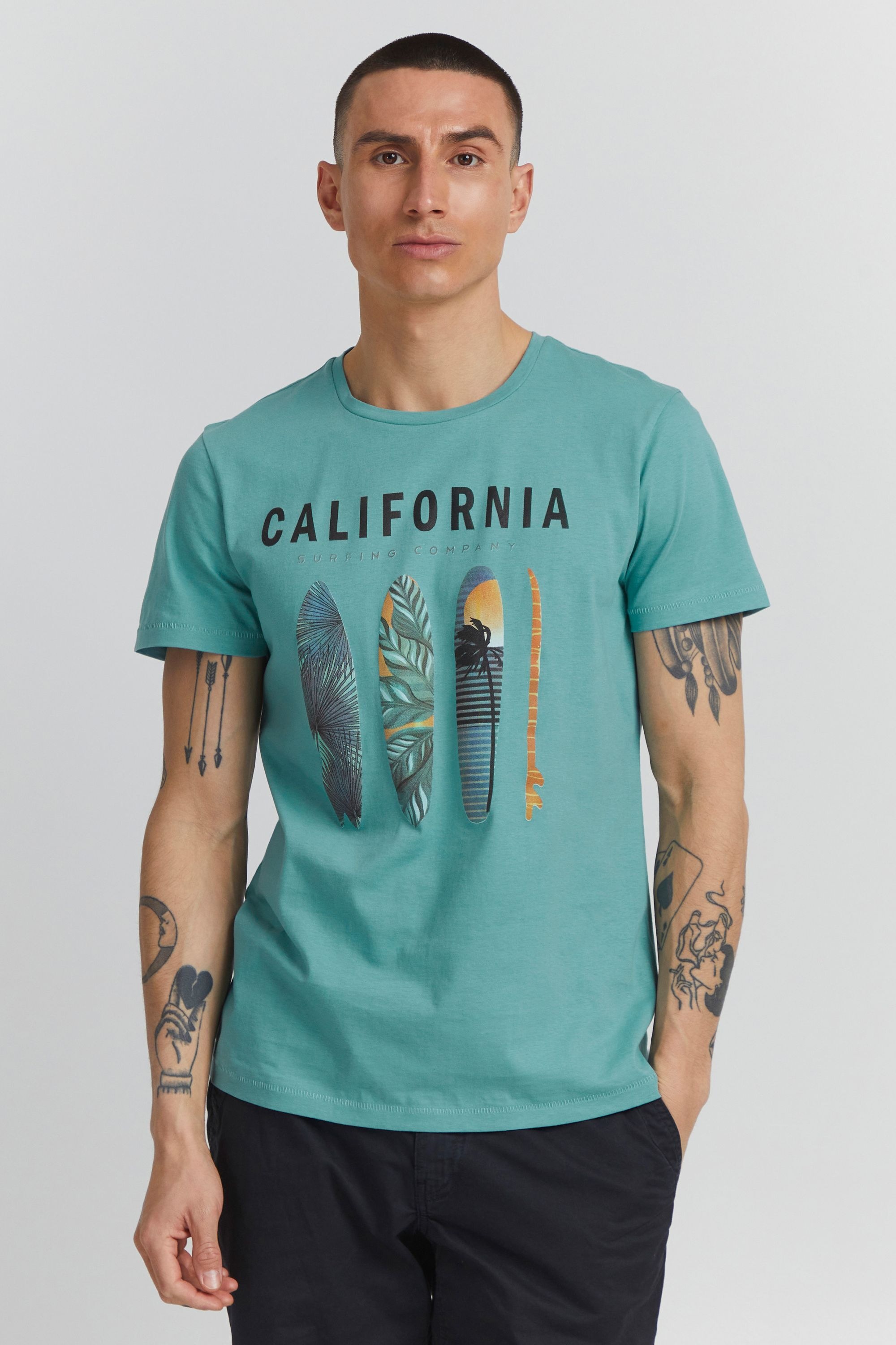 Blend T-Shirt "BHOrin" Klassisches T-Shirt mit Rundhalsausschnitt günstig online kaufen