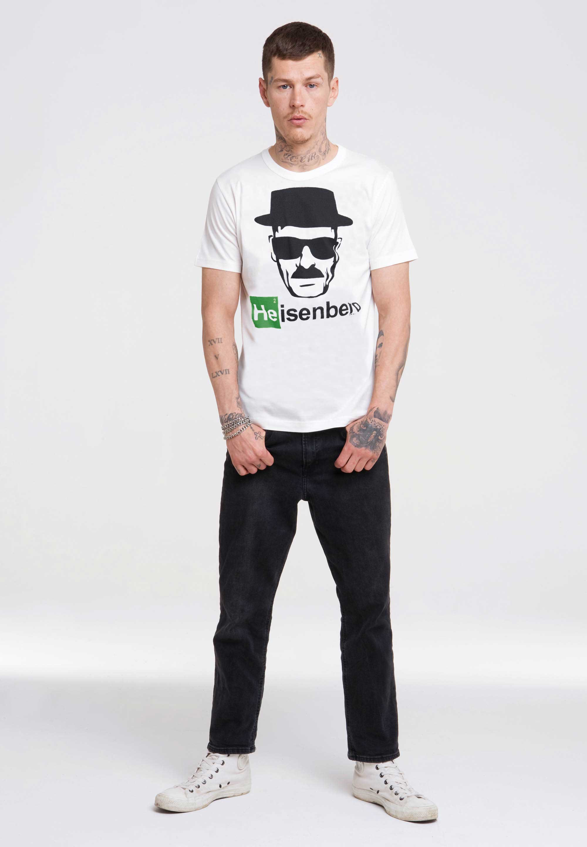 LOGOSHIRT T-Shirt "Heisenberg", mit coolem Print günstig online kaufen