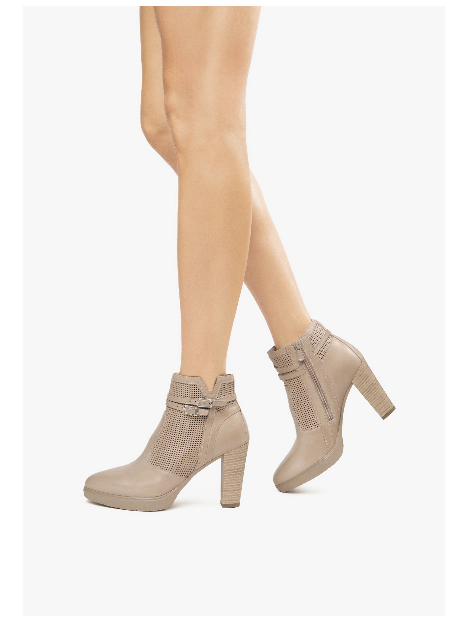 Nero Giardini High-Heel-Stiefelette »Nero Giardini Stiefelette Leder«