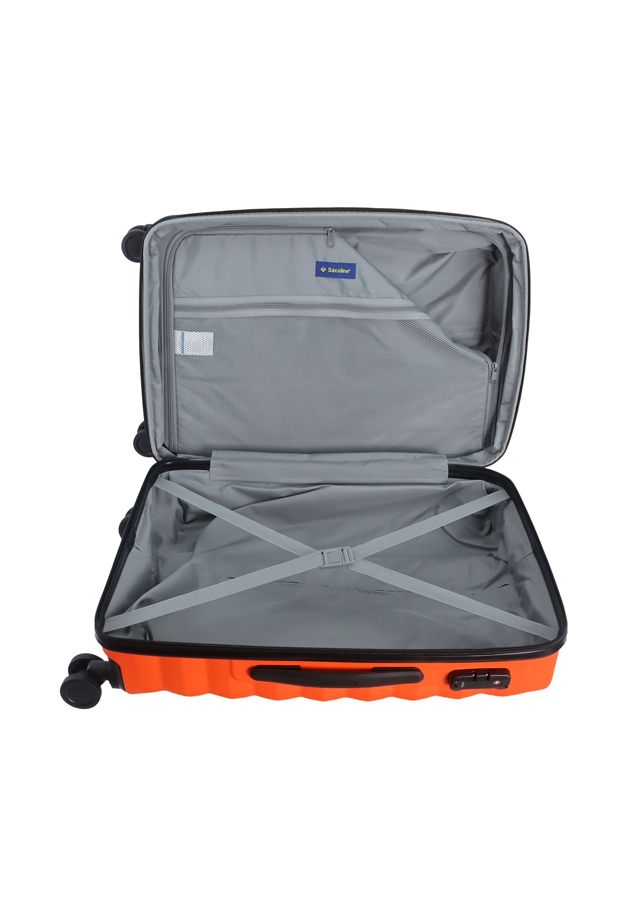 Saxoline® Koffer »Flow«, aus robustem ABS/PC-Material